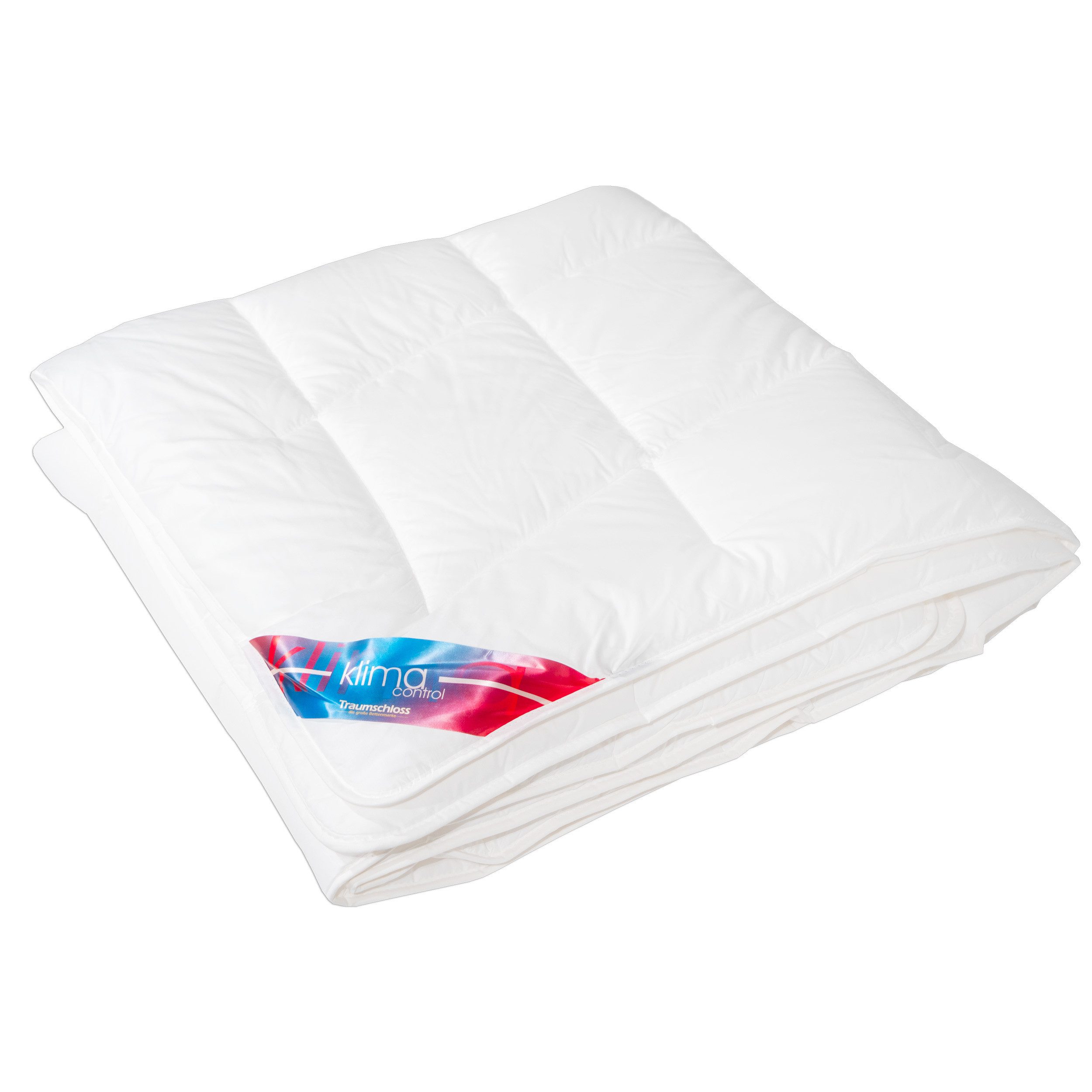 Traumschloss Microfaserbettdecke Klima Control, Füllung: 50% Outlast, 40% Polyester, 10% Lyocell, Bezug: 52% Baumwolle 48% Tencel, Optimale Klimakontrolle