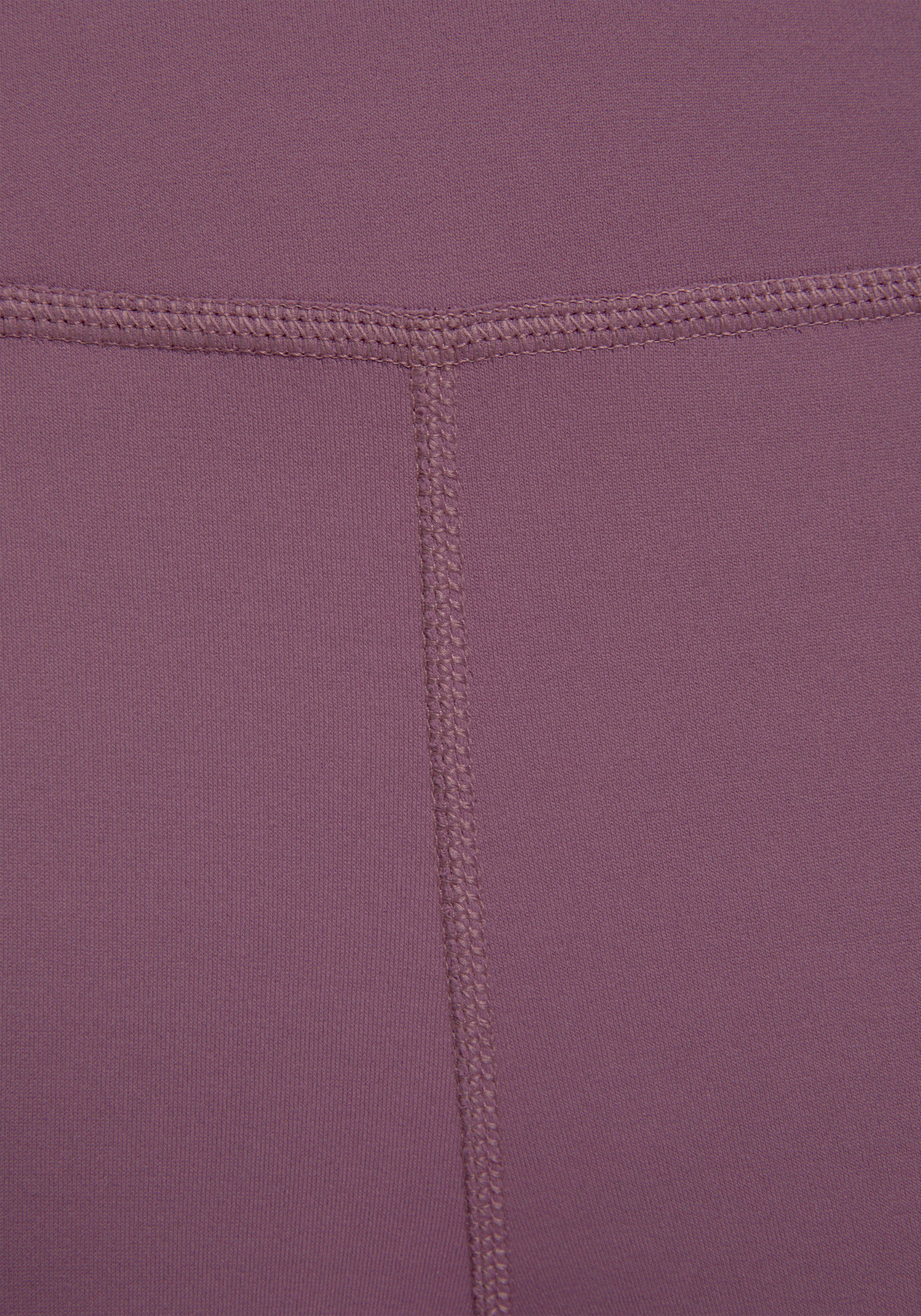 LASCANA ACTIVE Caprileggings mit kleiner Raffung, Loungewear