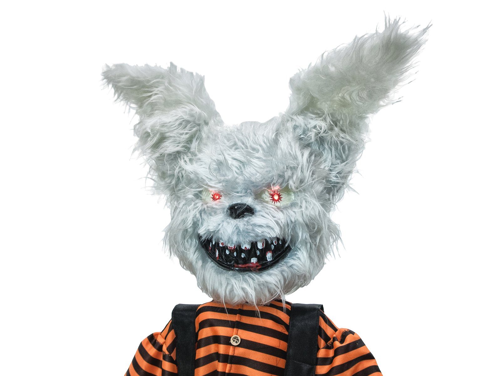 EUROPALMS Licht, 140x30x15cm Horrorhase Halloween Geräusche - Dekofigur Figur Zappelnder