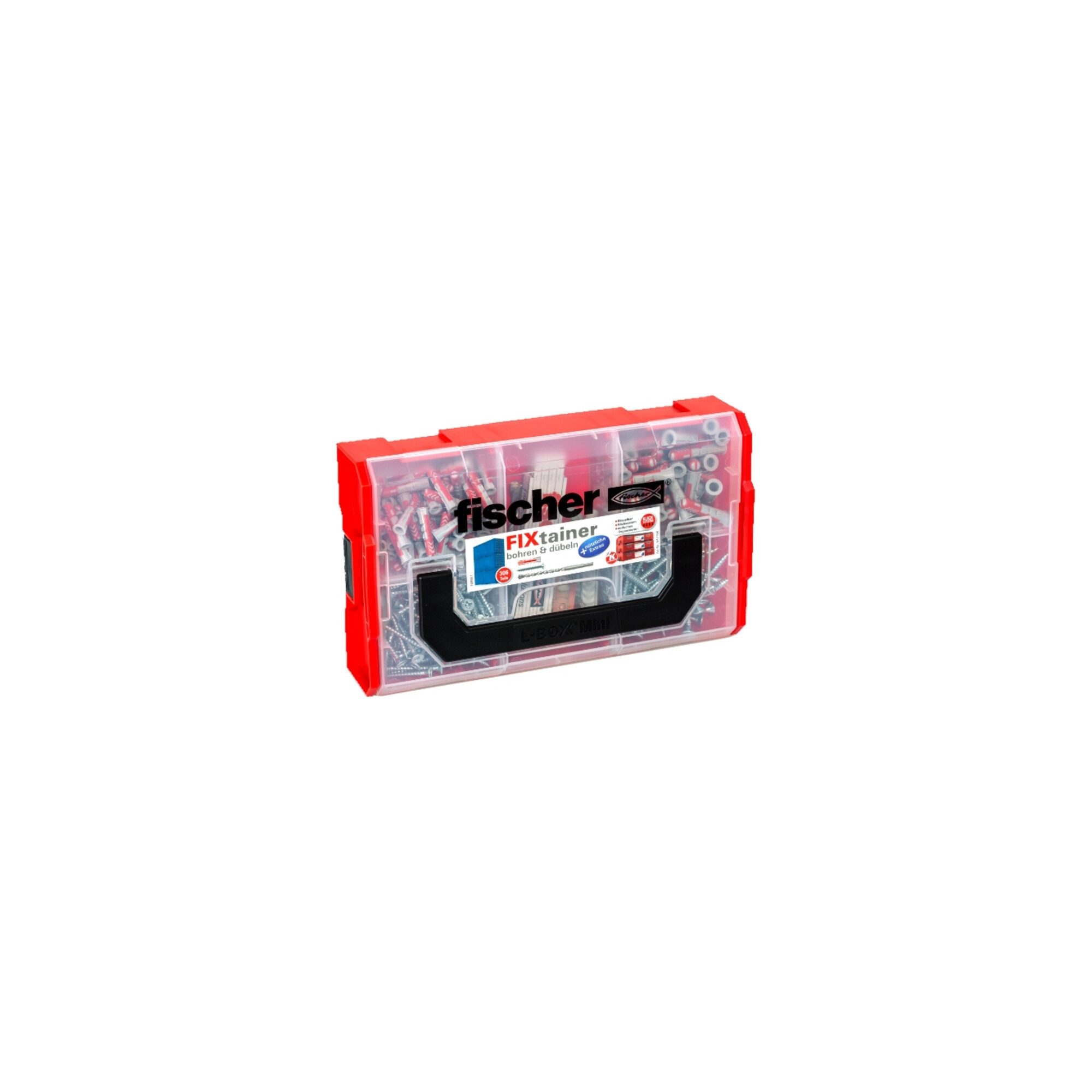 fischer Schrauben- und Dübel-Set fischer FIXtainer bohren dübeln (306 Teile)