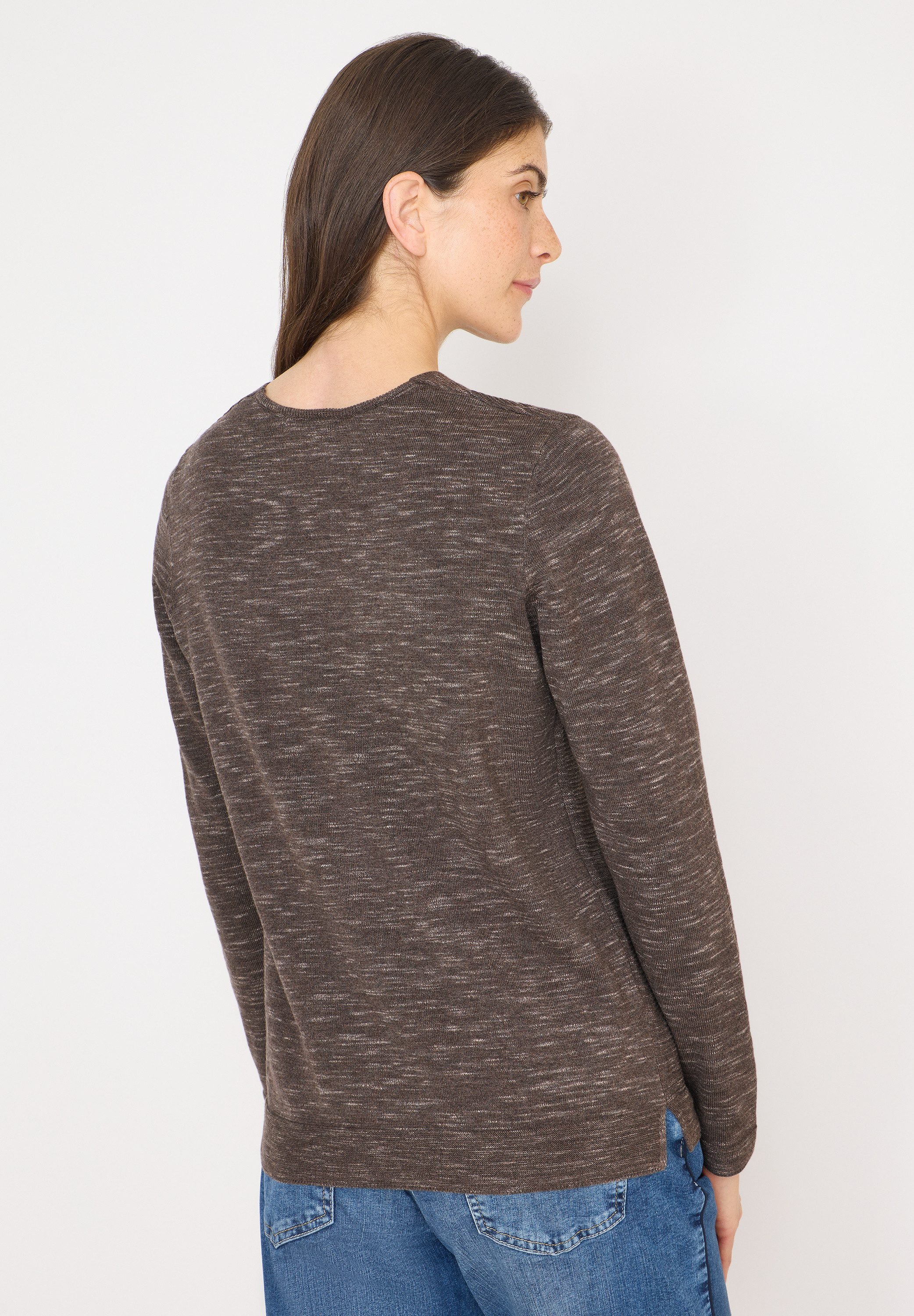 CECIL Strickpullover im Melange Look günstig online kaufen