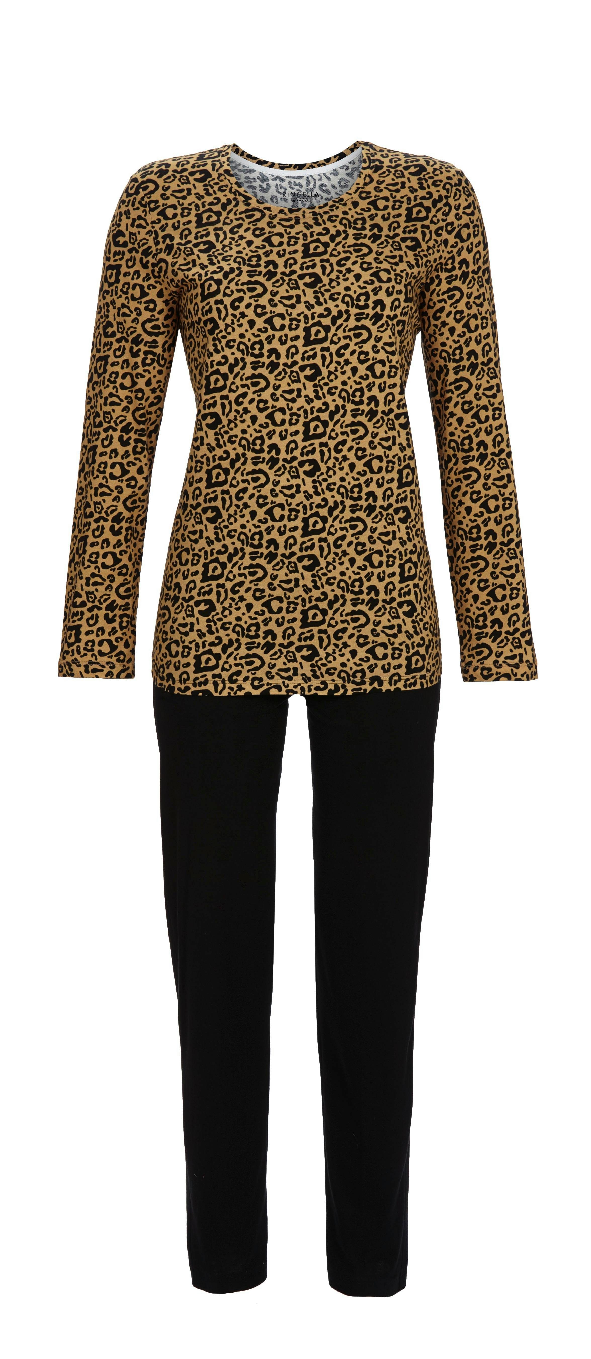 Ringella Pyjama - Schlafanzug mit Animalprint und Rundhalsausschnitt günstig online kaufen