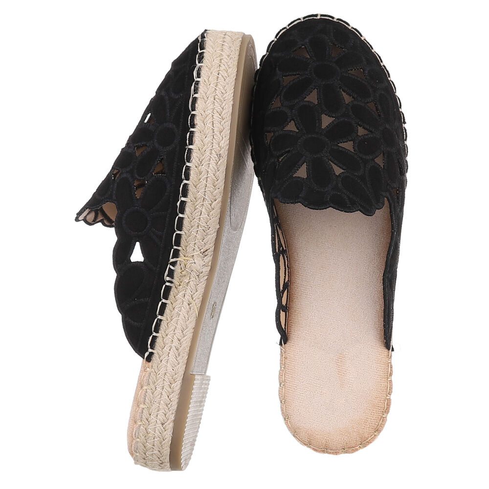 Ital-Design Damen Mules Freizeit Pantolette (88930289) Flach Pantoletten in günstig online kaufen
