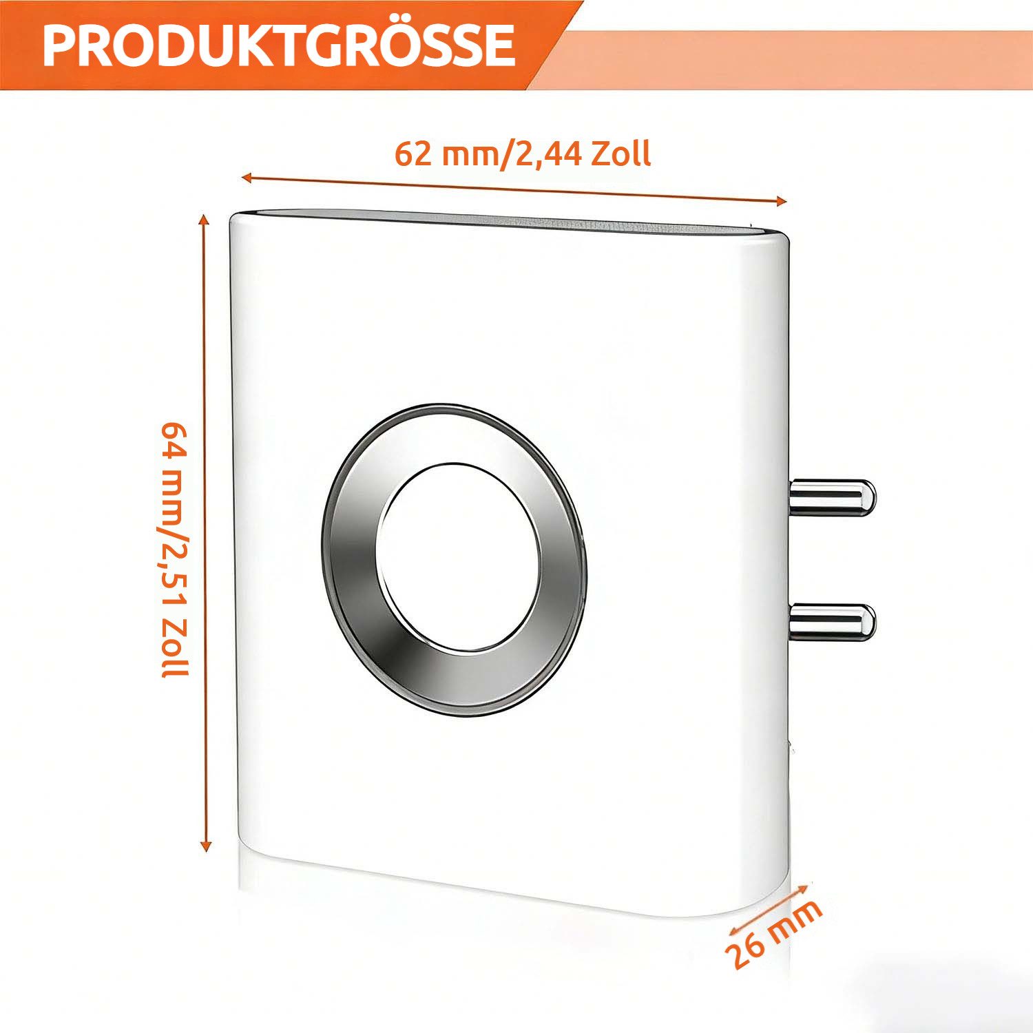 VIVIHEYDAY LED Nachtlicht LED-Bewegungssensor-Nachtlicht, Plug-in Wandleuchte, für Schlafzimmer/Flur/Treppenhaus