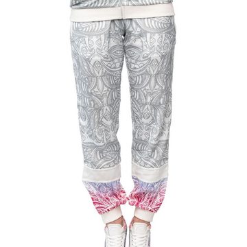 Missy Rockz Jogginghose WONDERFUL LOTUS Pants grey / purple