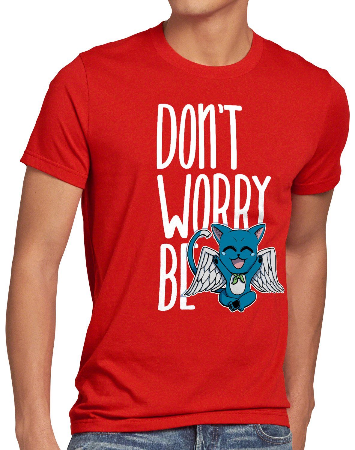 style3 T-Shirt Don't worry be Happy günstig online kaufen