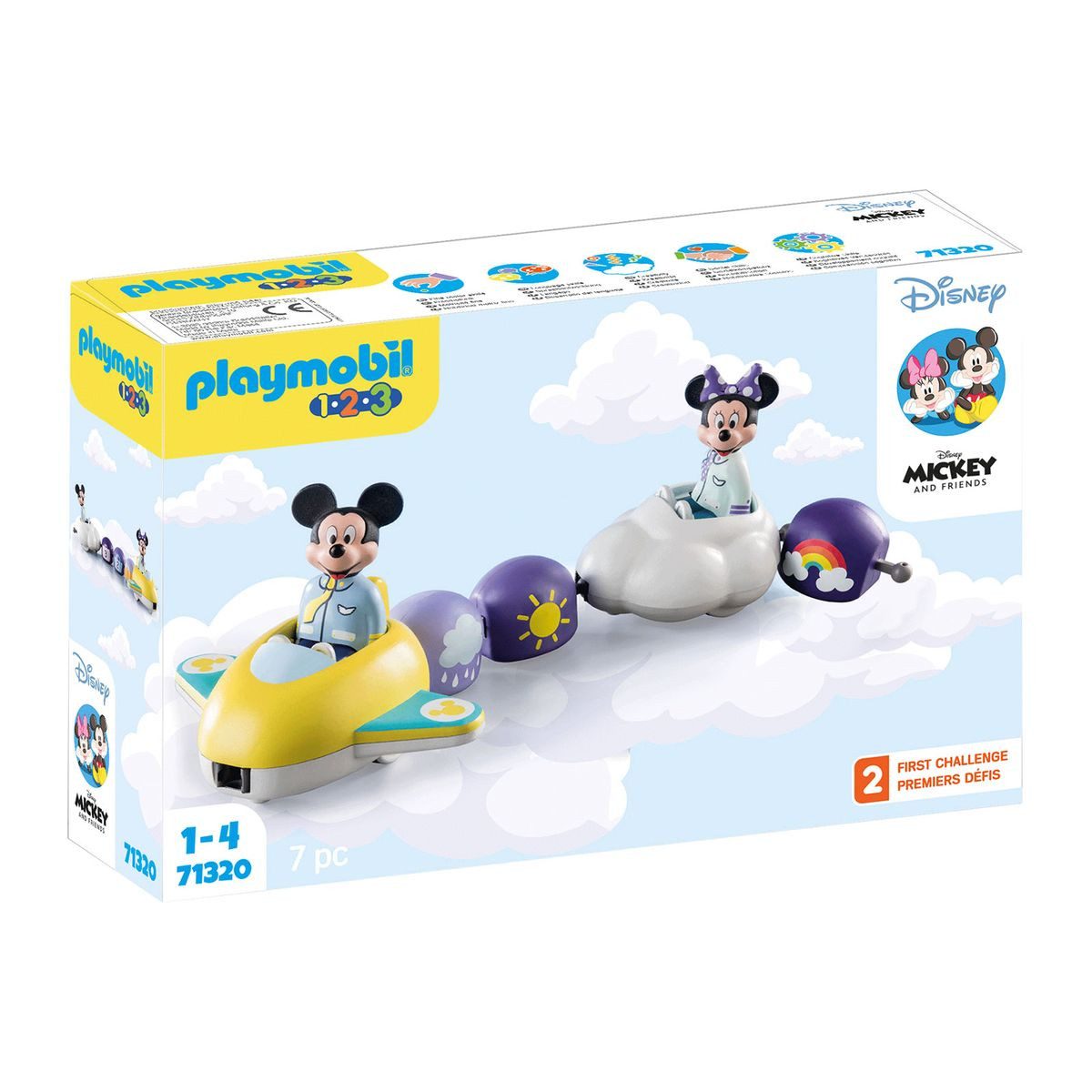 Playmobil® Spielwelt PLAYMOBIL® 71320 - 1•2•3 & Disney Mickey and Friends Mickys&Minni