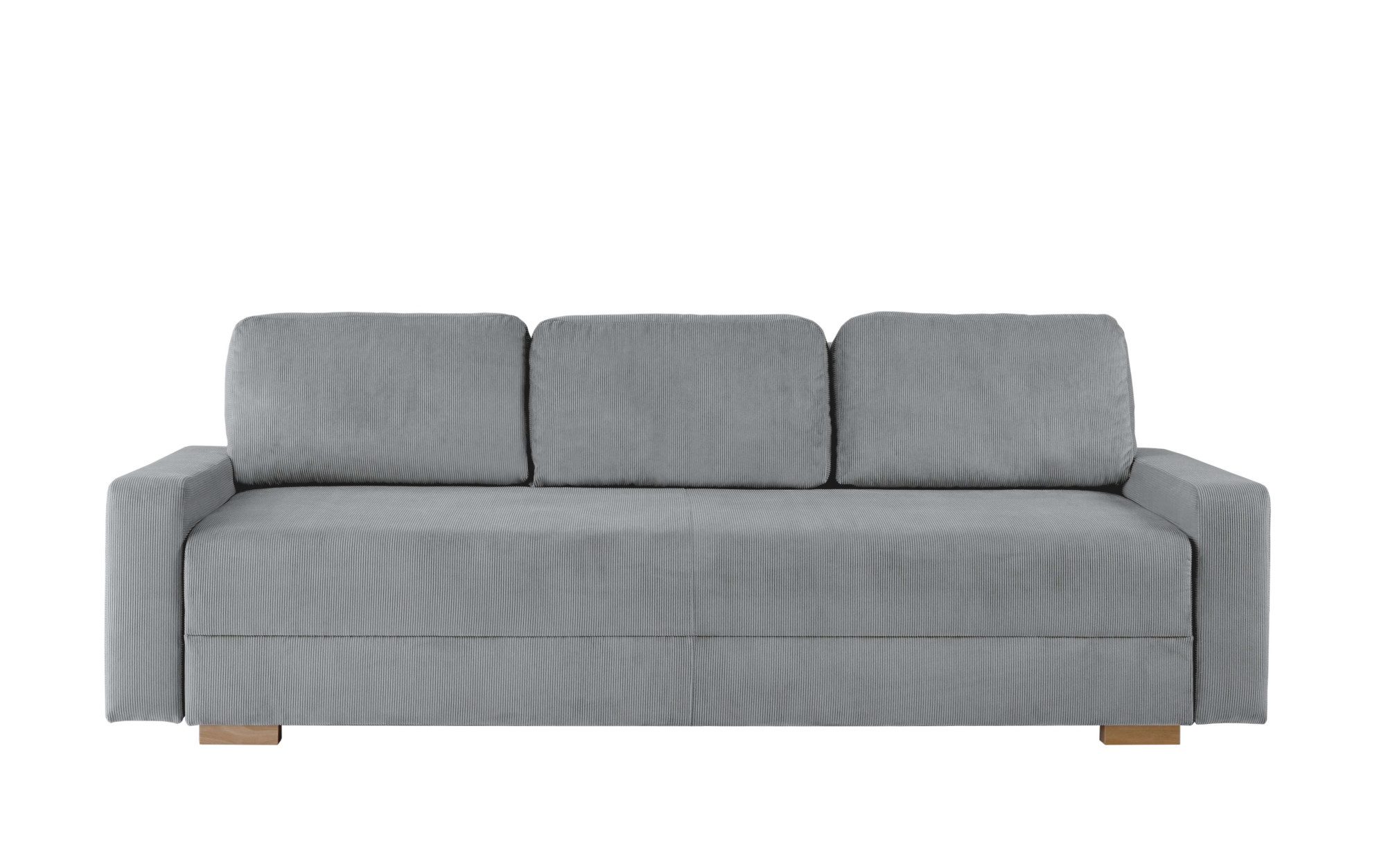 INOSIGN 3-Sitzer "SHERIDIAN Schlafsofa mit Bettkasten, in Feincord & Velvet günstig online kaufen