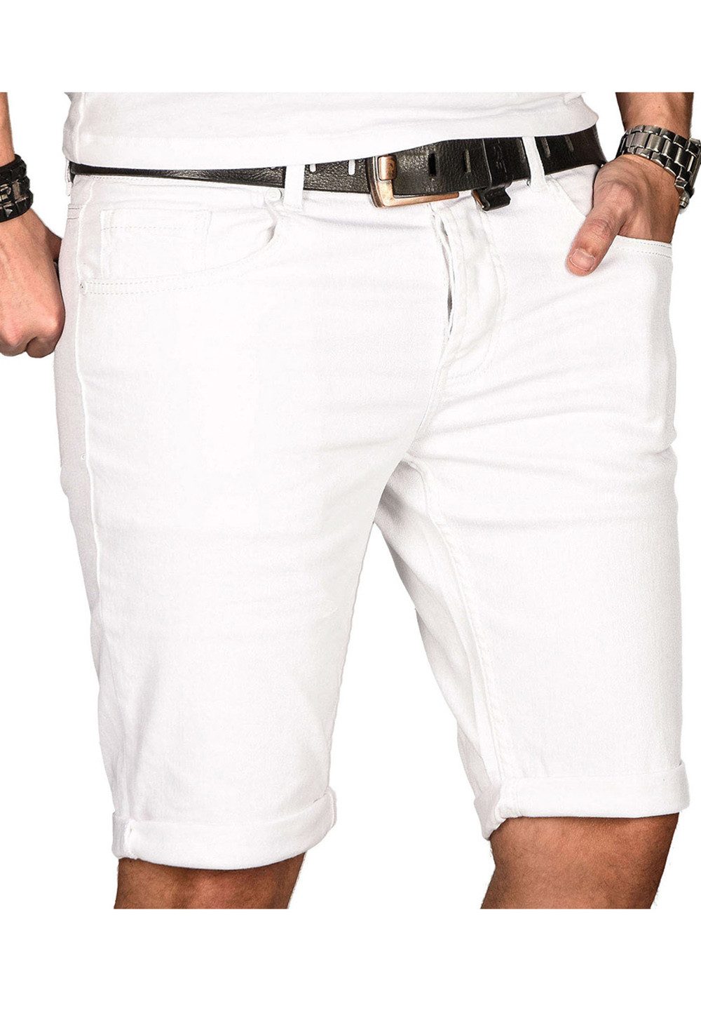Alessandro Salvarini Shorts Stretch mit Elasthan günstig online kaufen