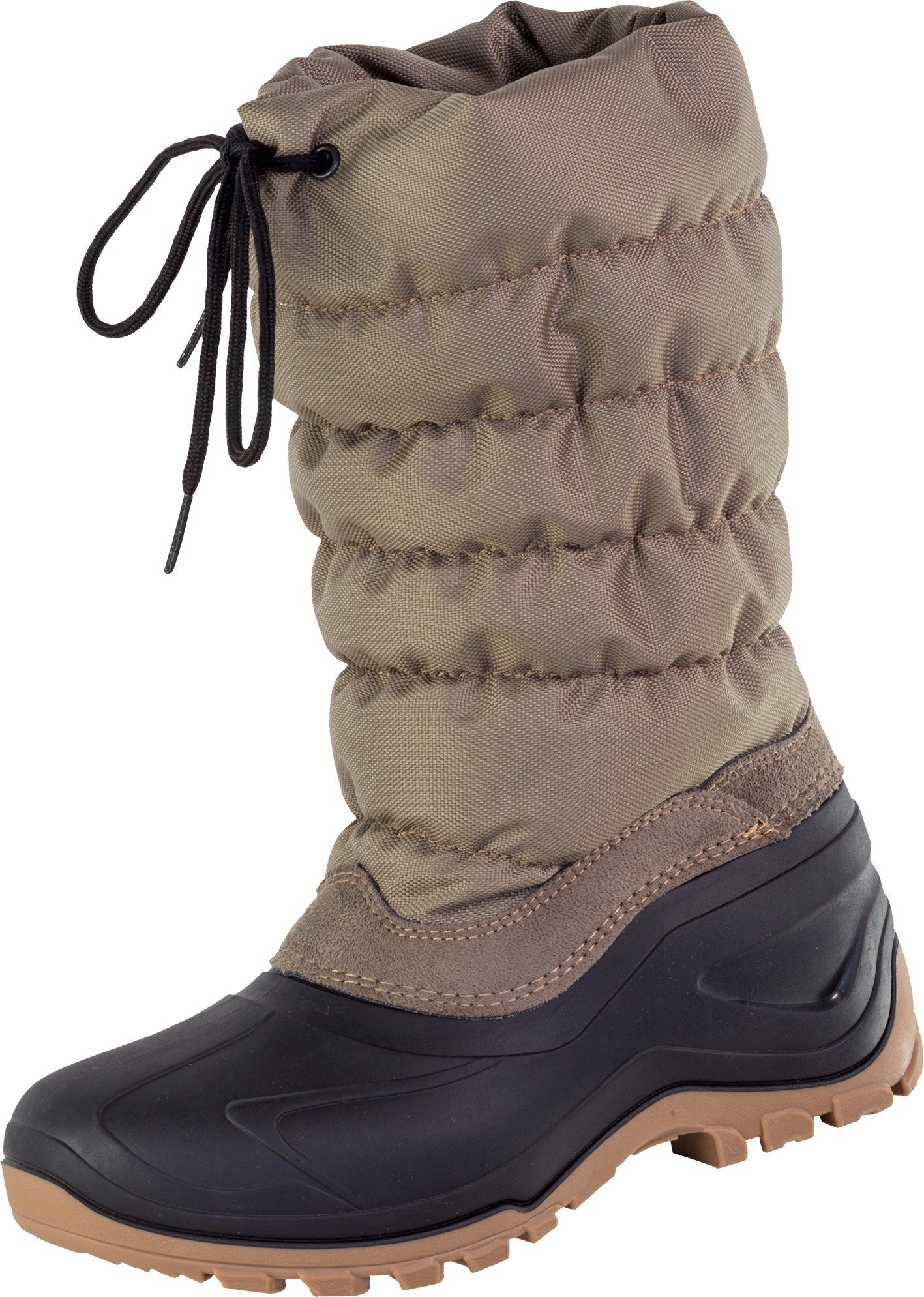 Stella taupe Winterstiefel