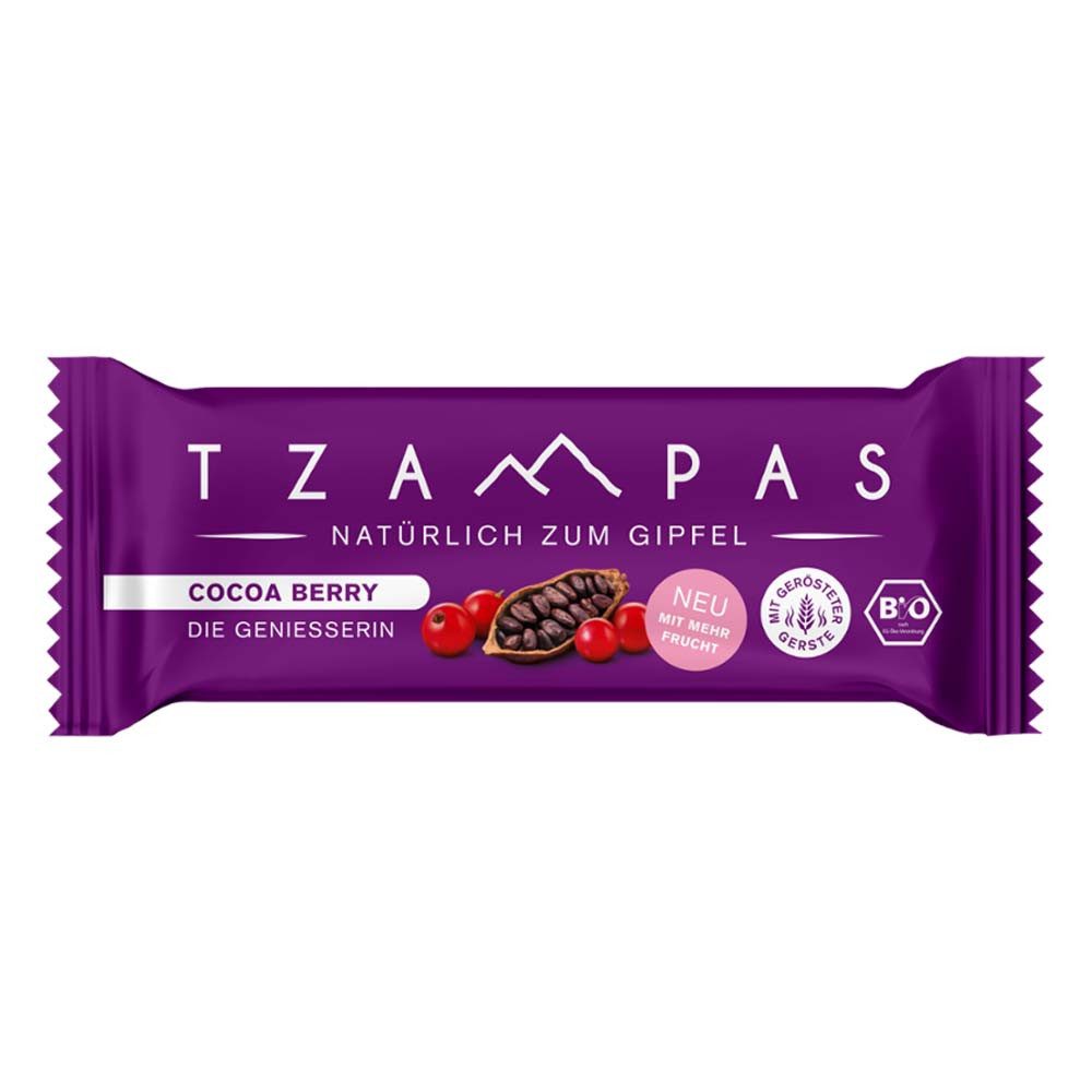 Tzampas Süßigkeit Energieriegel - Cocoa Berry Die Genießerin 40g