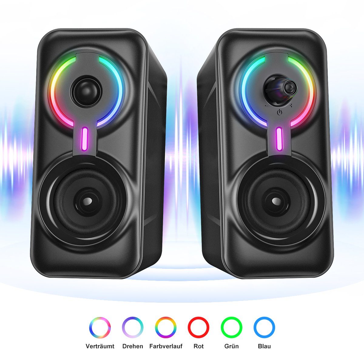 3,5 mm AUX Klinke Bluetooth Speaker Bluetooth-Lautsprecher