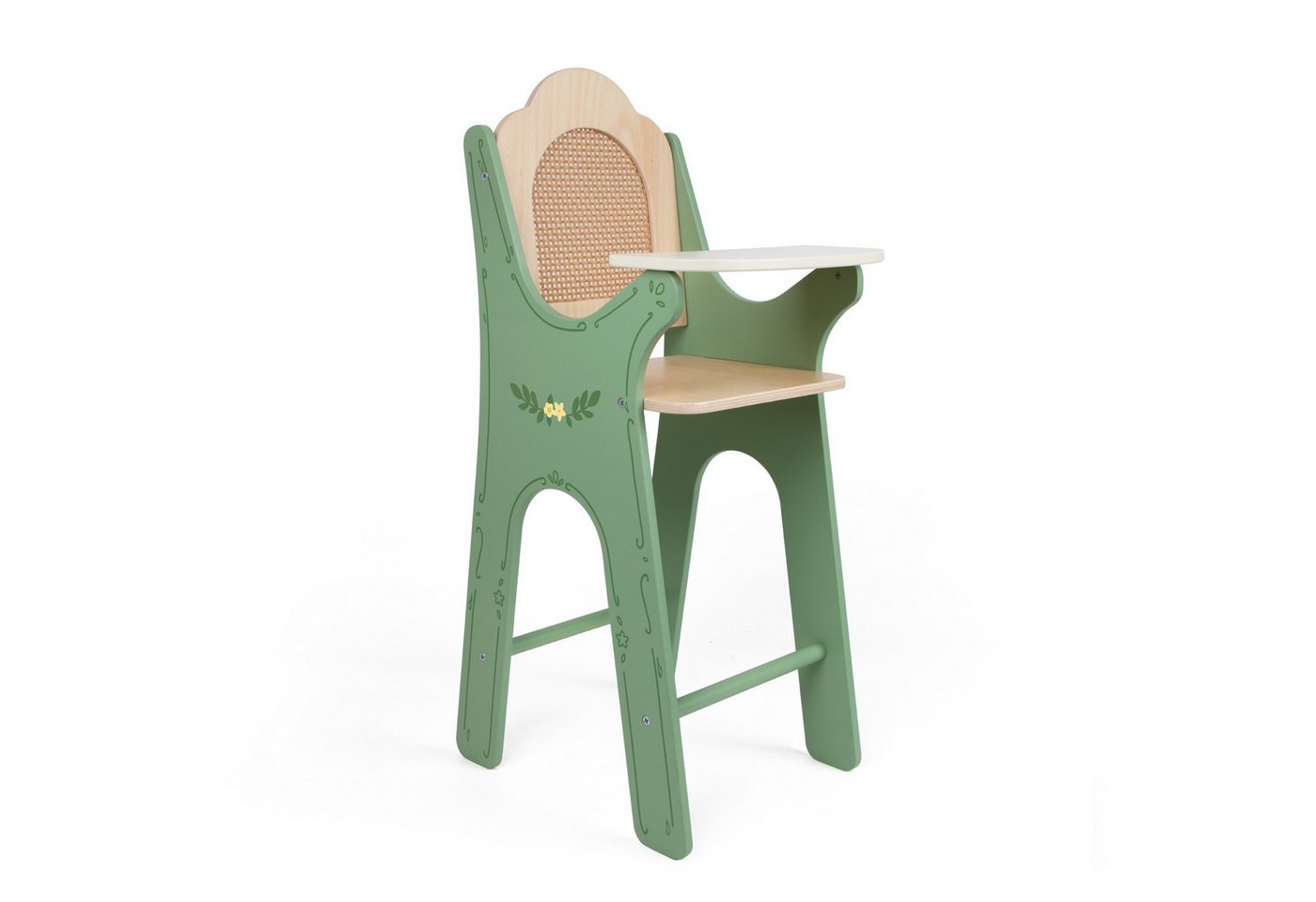Classic World Puppenhochstuhl Classic World - Hochstuhl Vintage - 24,3x32,9x61,9cm - ab 3 Jahre