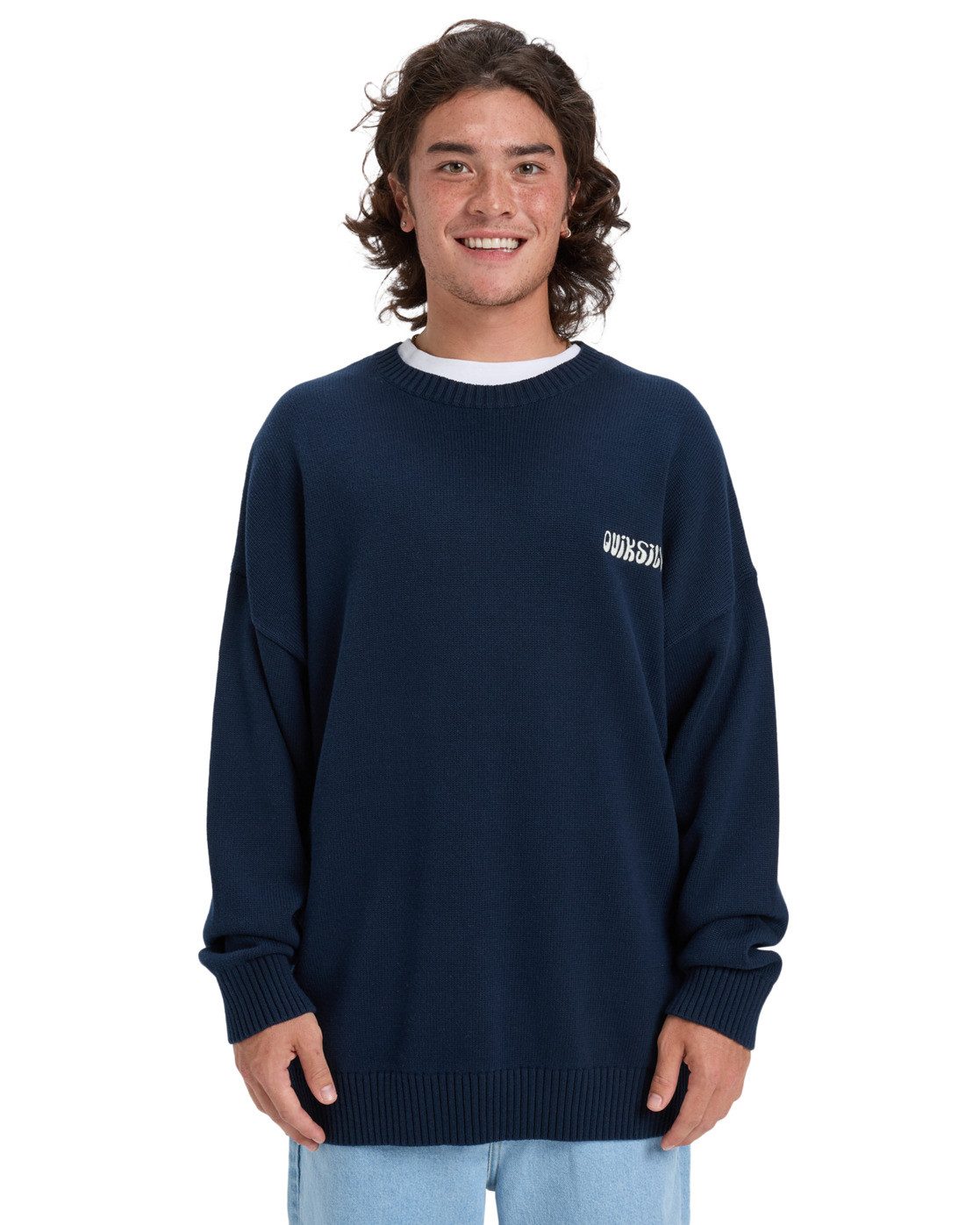 Quiksilver Pullunder Devils Jacquard Logo