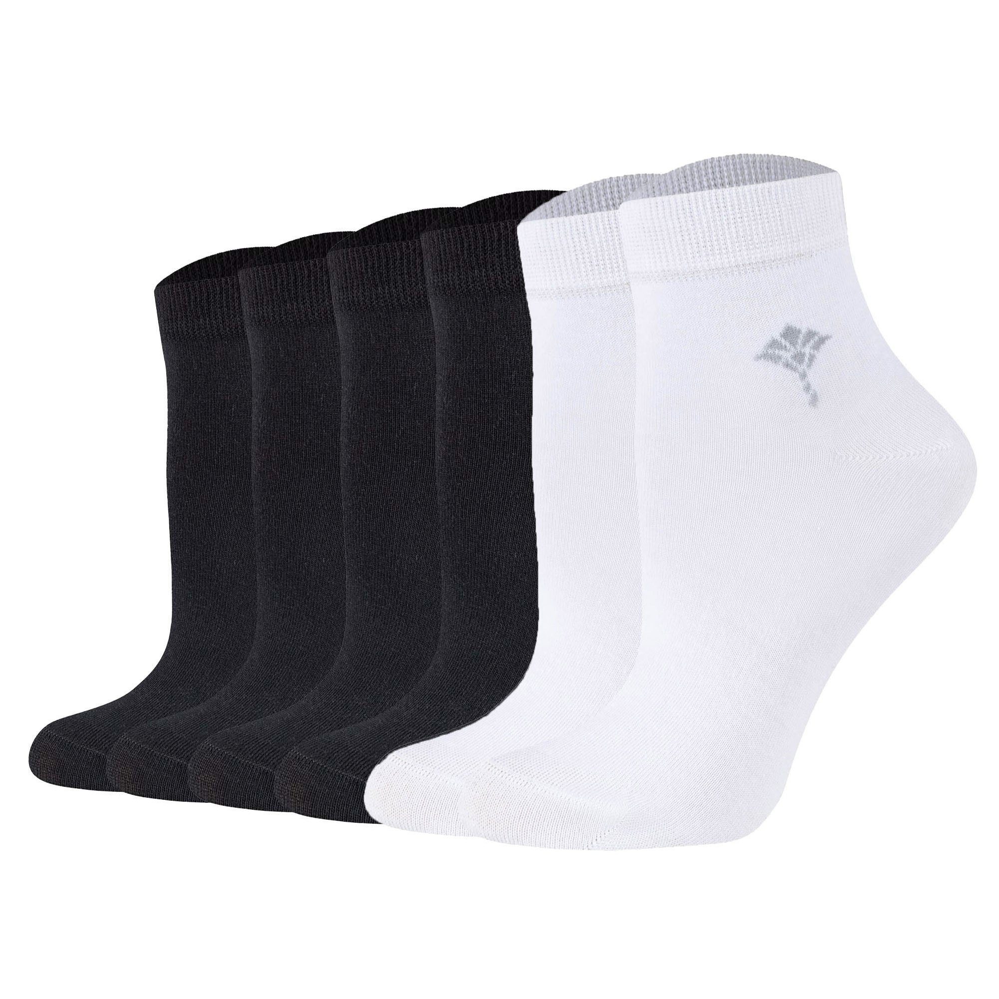 Sneakersocken Damen Socken 6er Pack Baumwolle