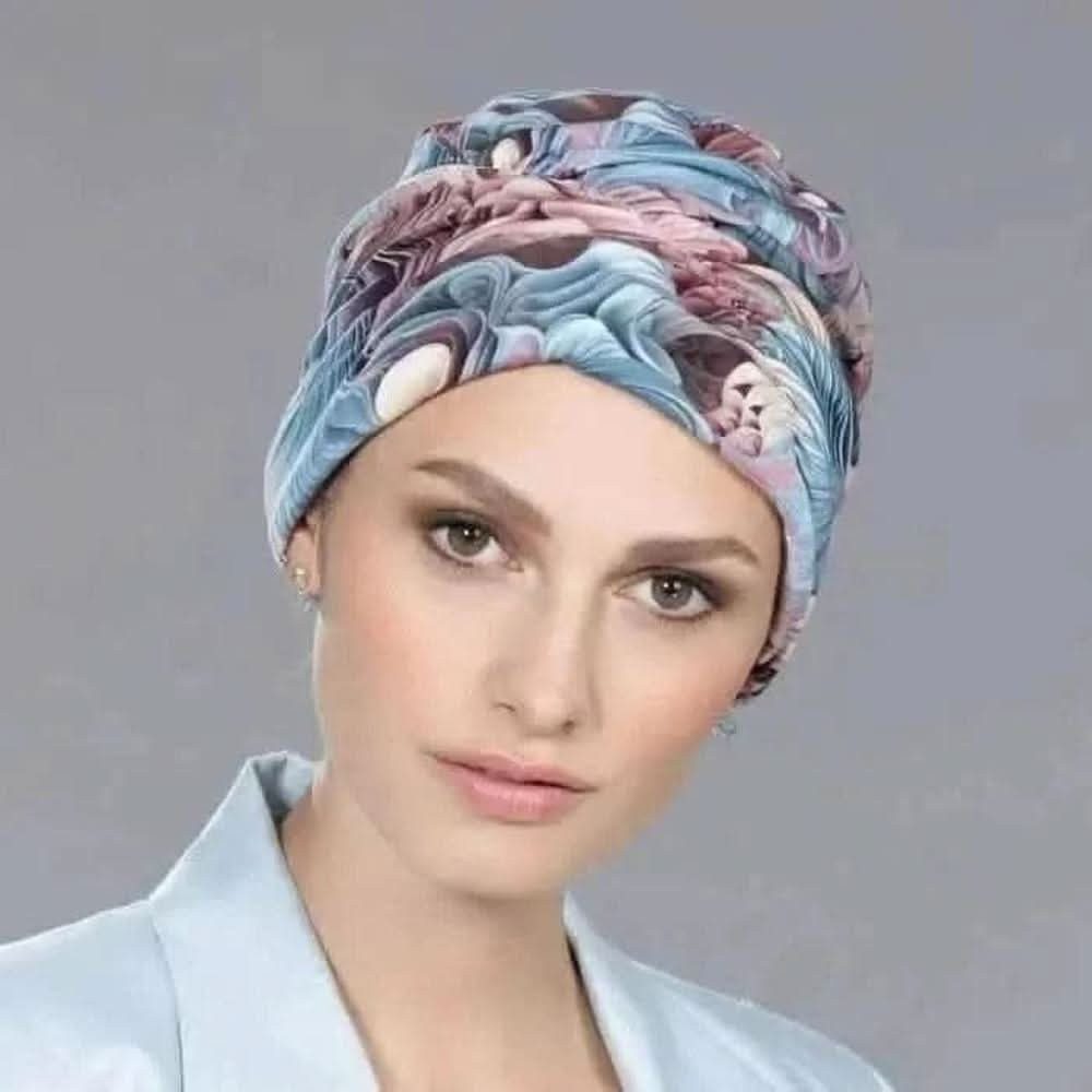 Ellen Wille Kopftuch Ellen Wille Meral, Vorgeformter Turban in Einheitsgröße aus weichem Bambus-Viskose-Mix.