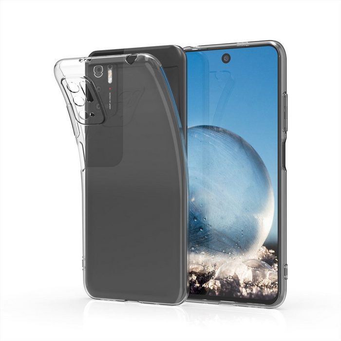 kwmobile Handyhülle Hülle für Xiaomi Poco M3 Pro 5G Silikon Handyhülle transparent - Handy Case gummiert