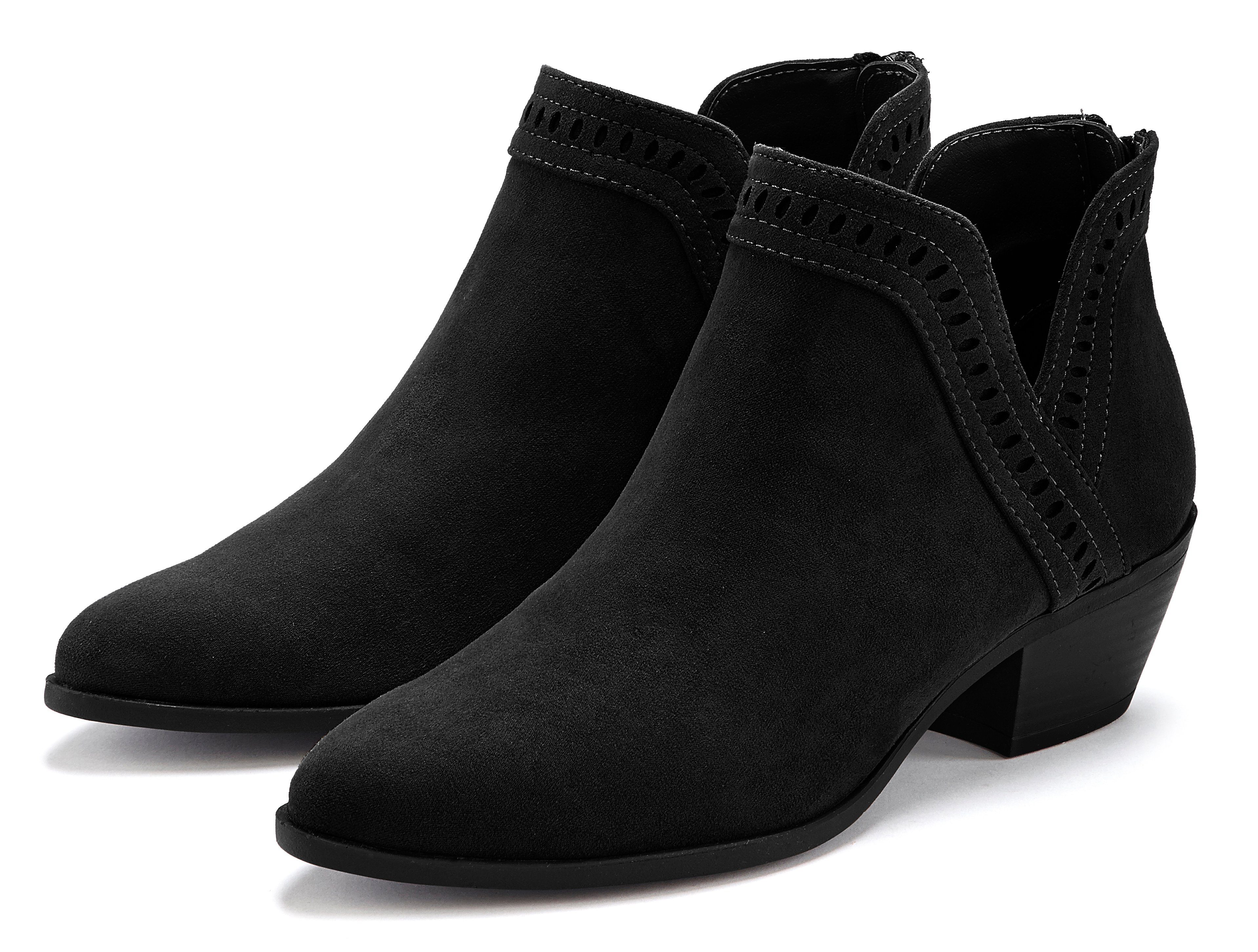 LASCANA Cowboy Stiefelette Cowboy Boots, Western Stiefelette, Ankleboots mi günstig online kaufen