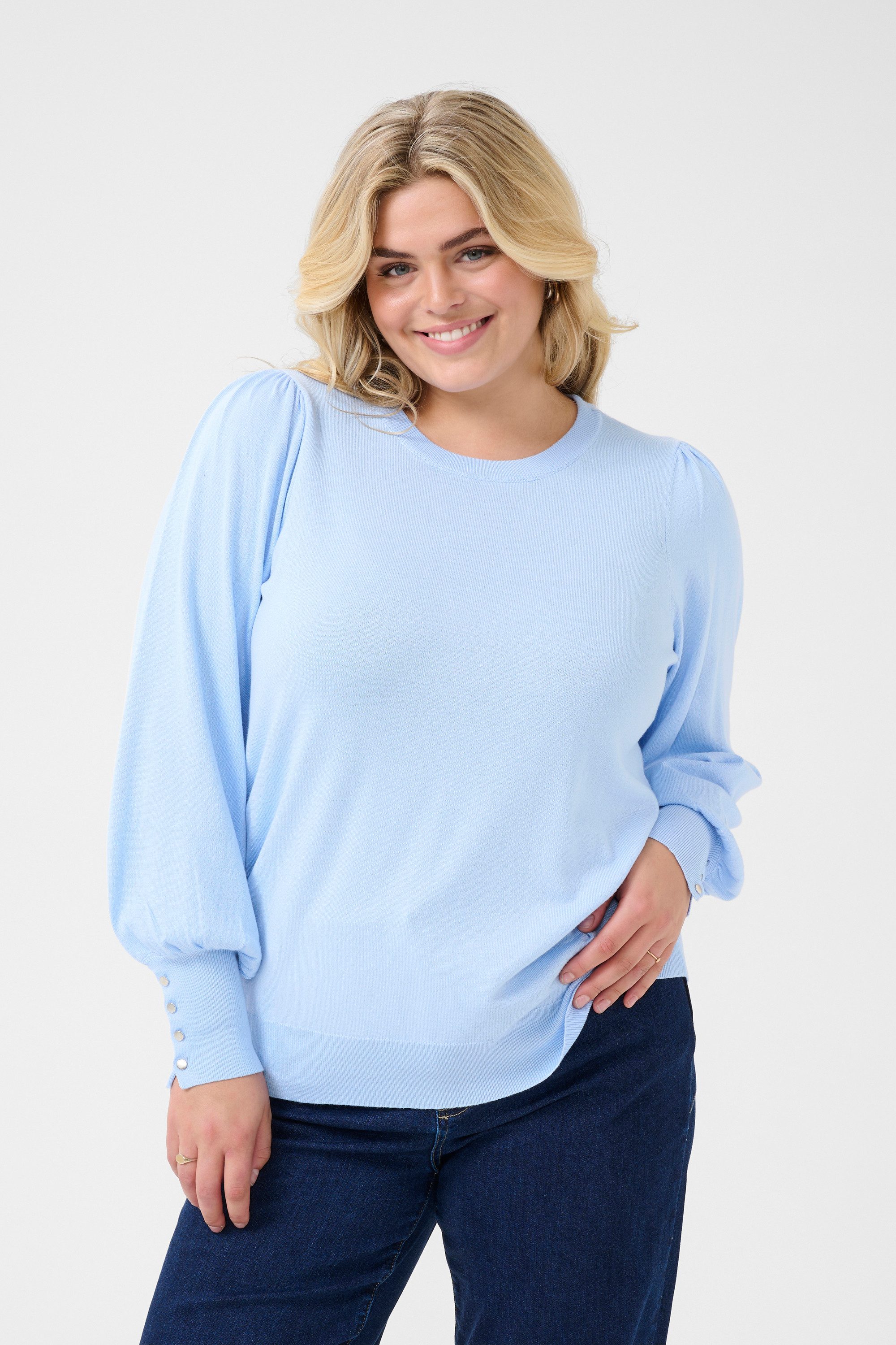 KAFFE Curve Strickpullover Strickpullover KClizzy Große Größen