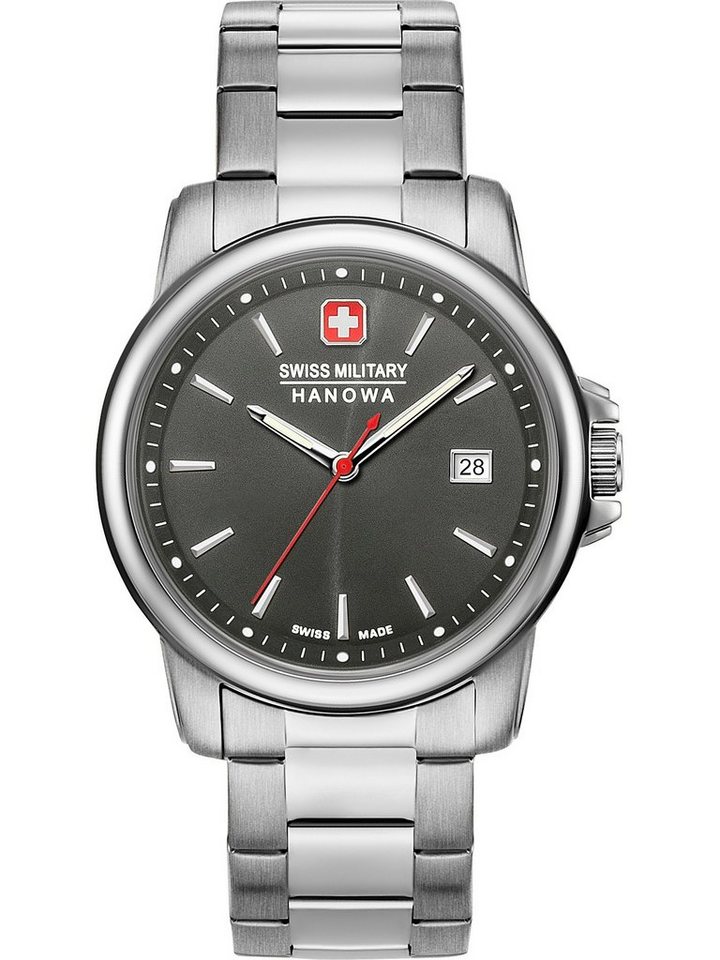 Swiss Military Hanowa Schweizer Uhr SWISS RECRUIT II, 06-5230.7.04.009,  Dieses edle Accessoire ist für jeden Anlass