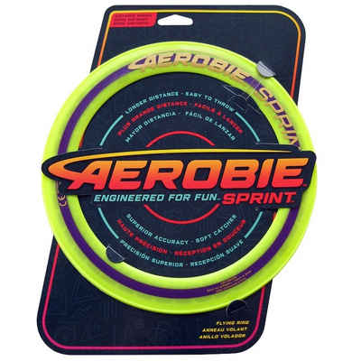 AEROBIE Spielzeug-Gartenset Aerobie Wurfring Sprint, 25 cm - Gelb, (Packung)