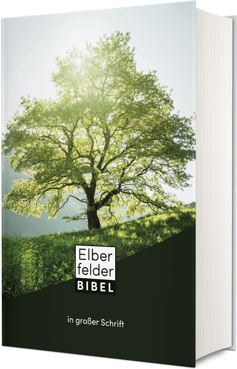 Elberfelder in großer Schrift Hardcover / diverse, Motiv Baum