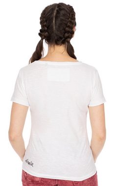 Hangowear Trachtenshirt T-Shirt PINK-TRAPPER white