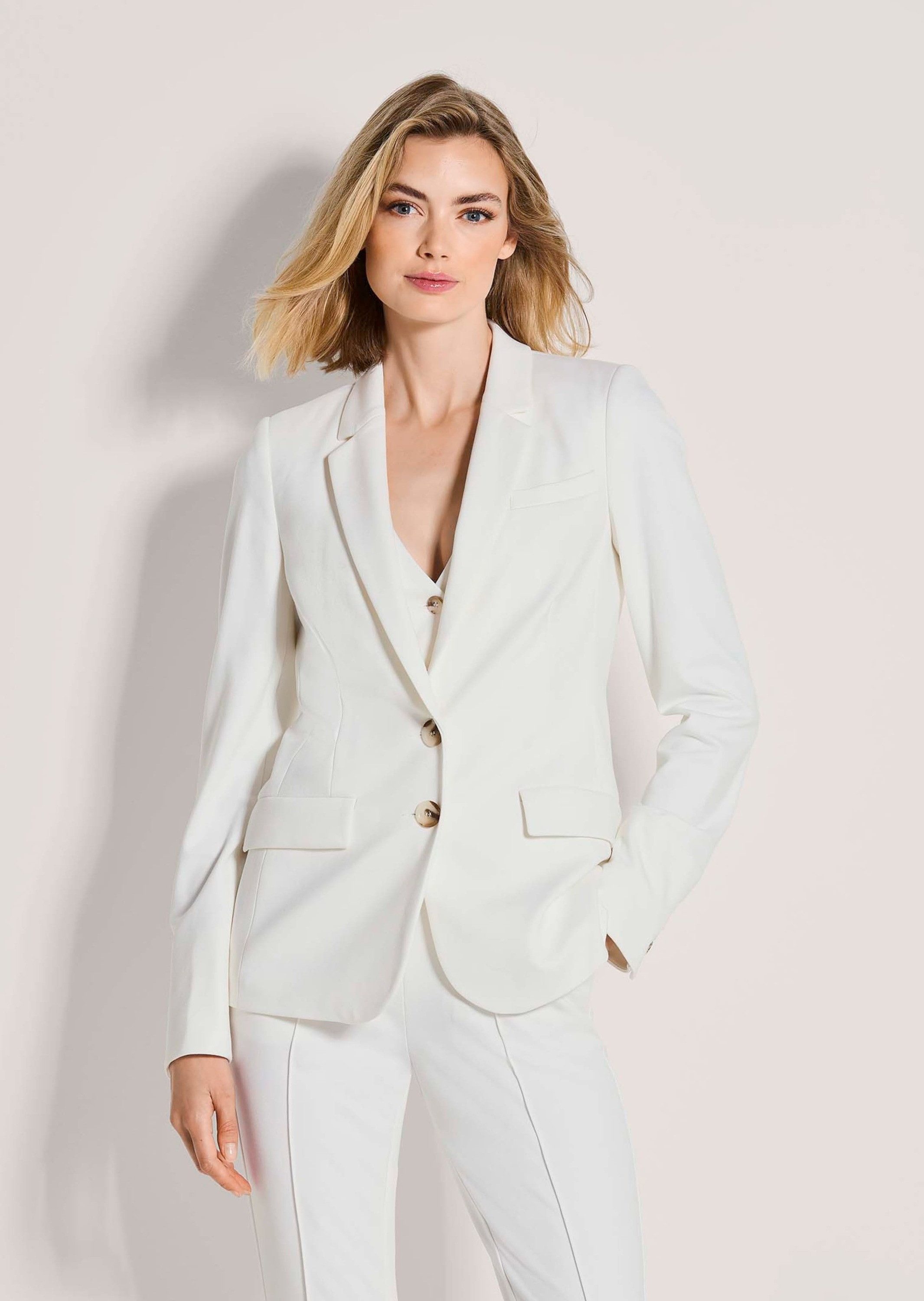 MADELEINE Kurzblazer Langer Jersey-Blazer