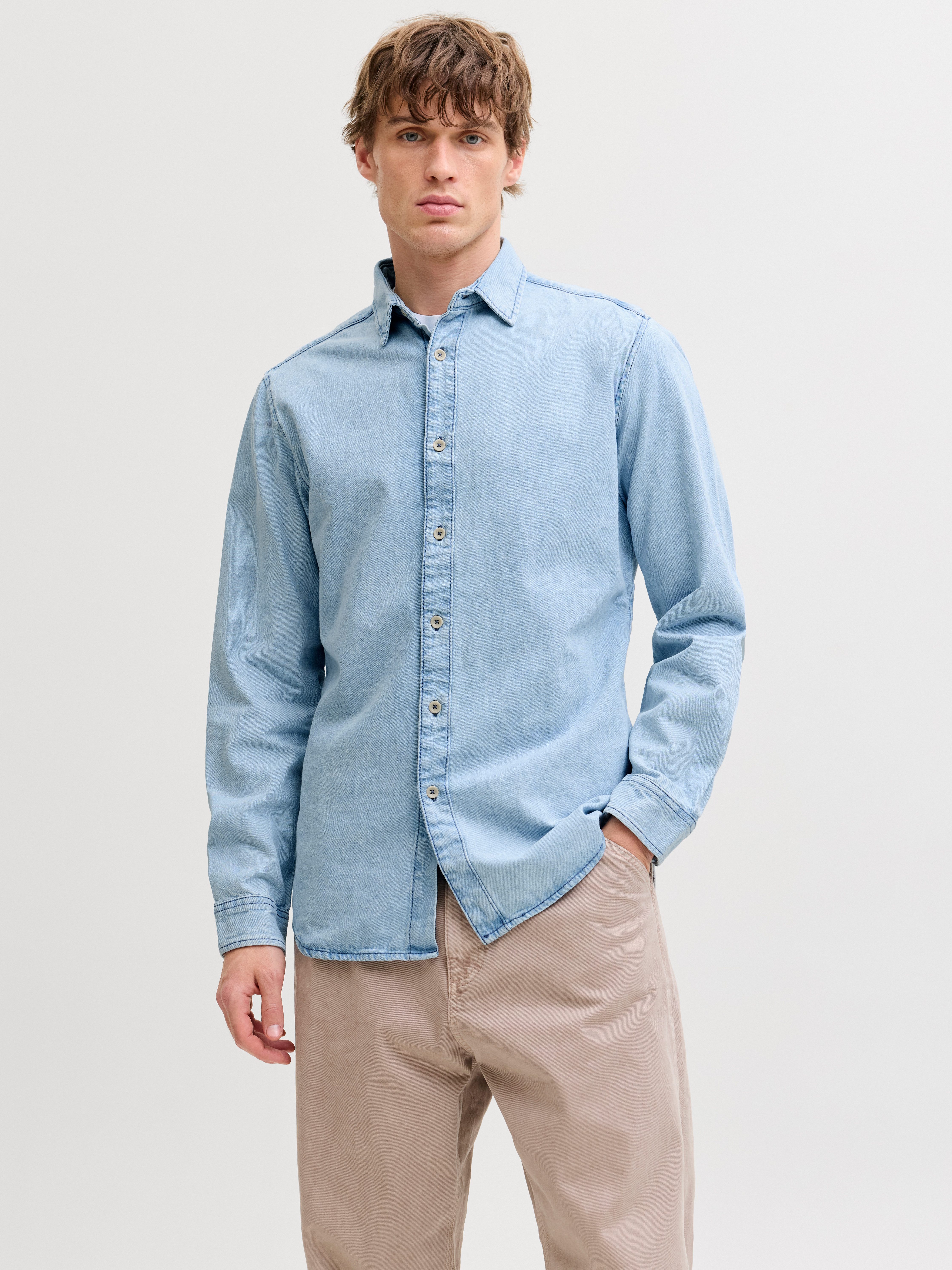 Jack & Jones Jeanshemd JJESTANLEY JJSHIRT AT 021 NOOS Baumwolle, normal ges günstig online kaufen