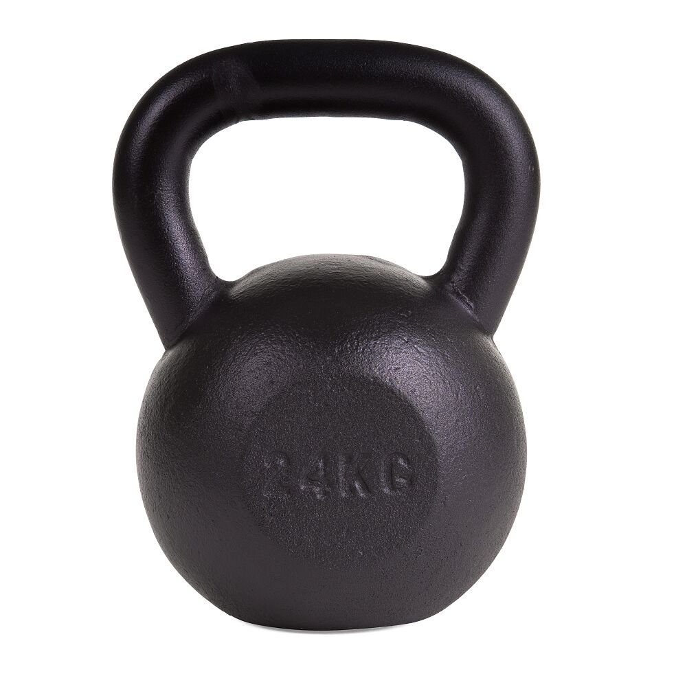 Sport-Thieme Kettlebell Kettlebell Pulverbeschichtet, Steigerung der koordinativen Fähigkeiten und Schnellkraft 24 kg