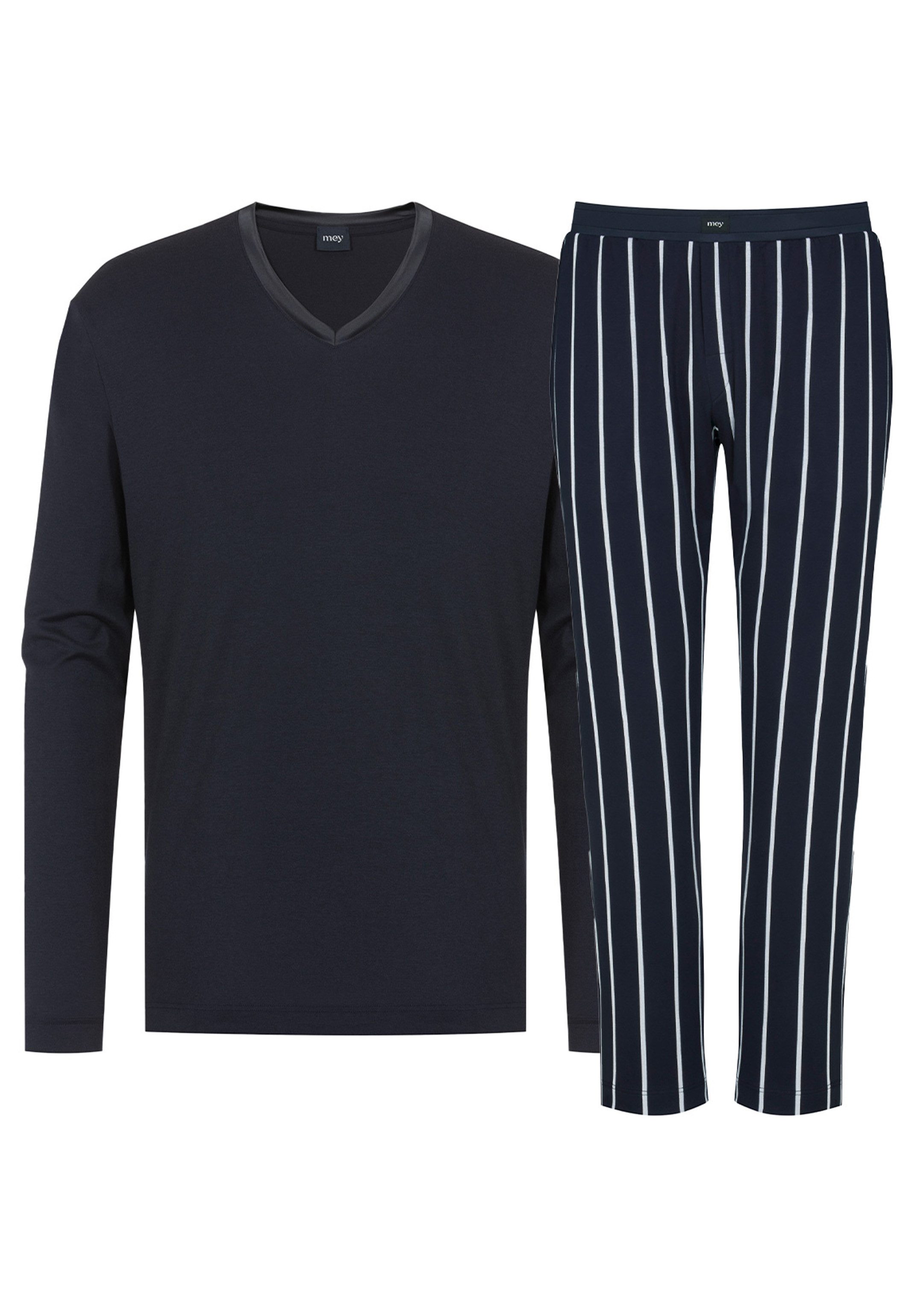 Mey Pyjama Valsted (Set, 2 tlg) Schlafanzug - Baumwolle - Atmungsaktiv - Ho günstig online kaufen