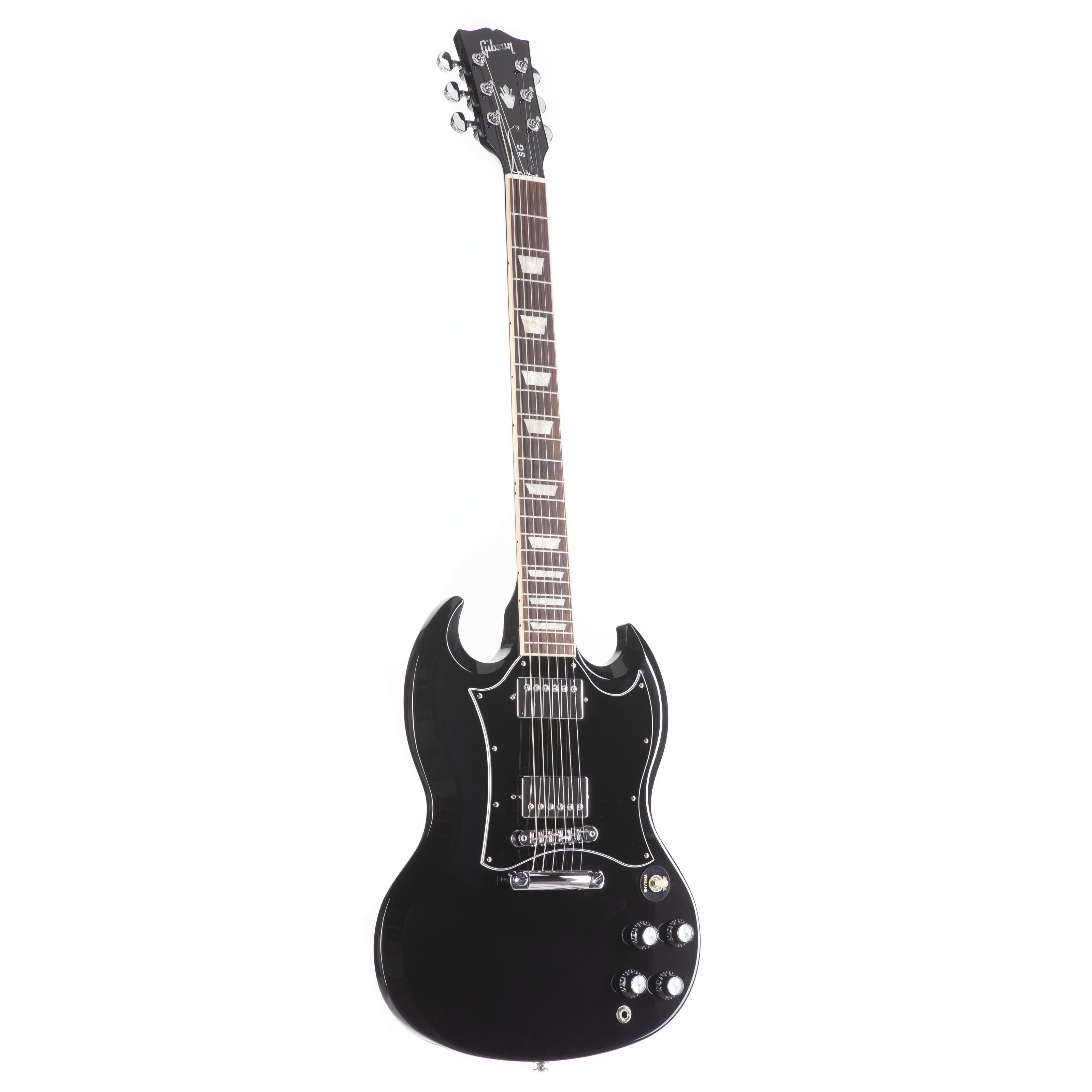 Gibson E-Gitarre, SG Standard Ebony, E-Gitarren, Double Cut Modelle, SG Standard Ebony - Double Cut Modelle