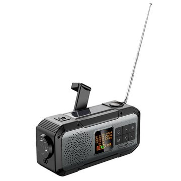 Reflexion TRA555 Notfallradio (40,00 W, wiederaufladbarer 2000mAh Akku, SOS-Taschenlampe + Alarm Funktion)