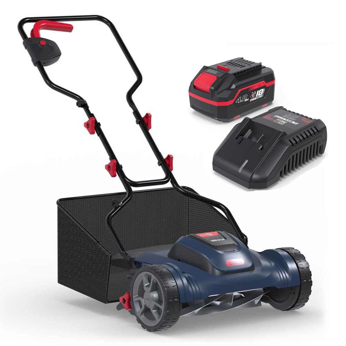 Güde Akkurasenmäher City Газонокосилки RM 18/33 18V, 33 cm Schnitt +t Akku 4.0 Ah + Ladegerät