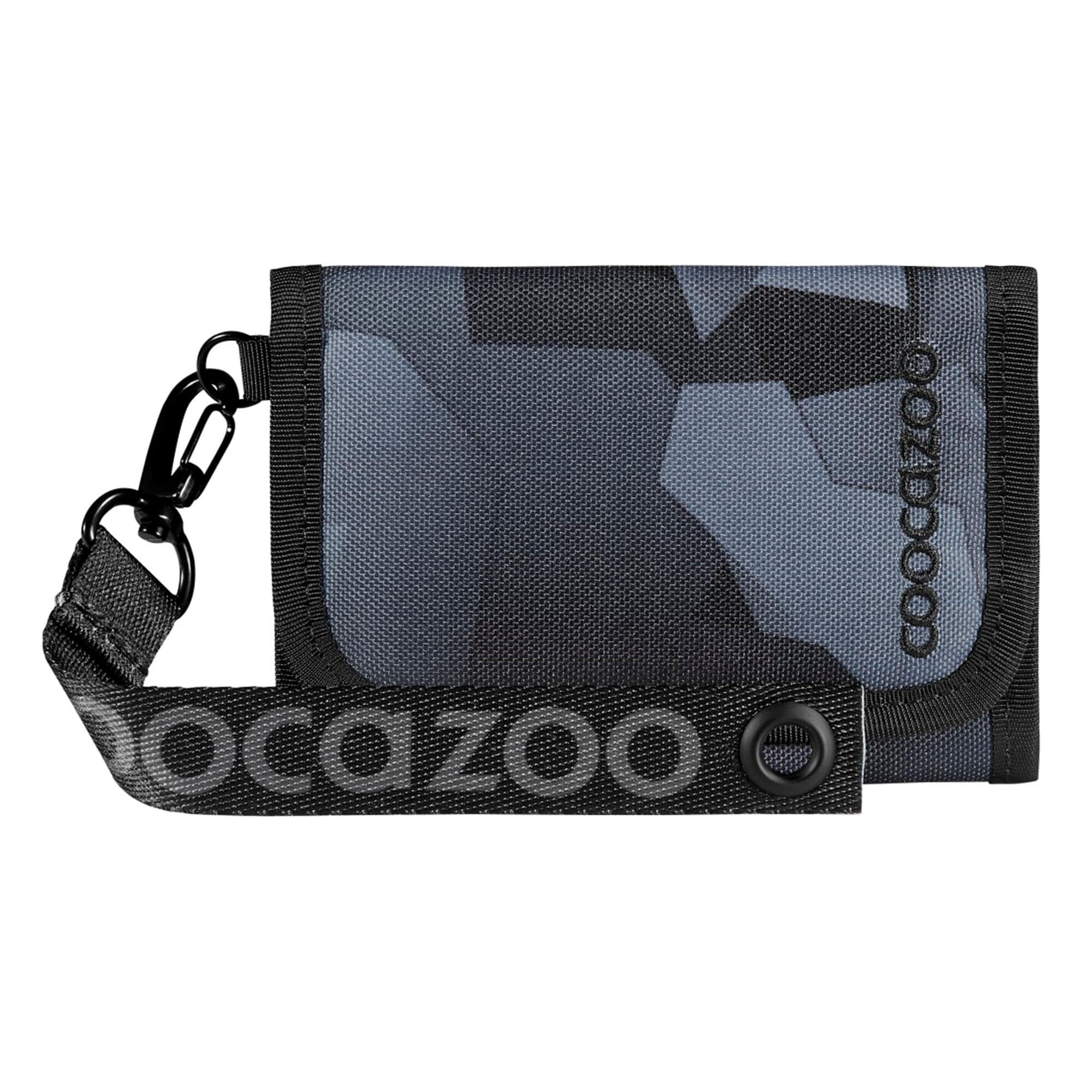 coocazoo Rocks Grey Geldbörse Geldbörse (1-tlg) Sichtfenster mit