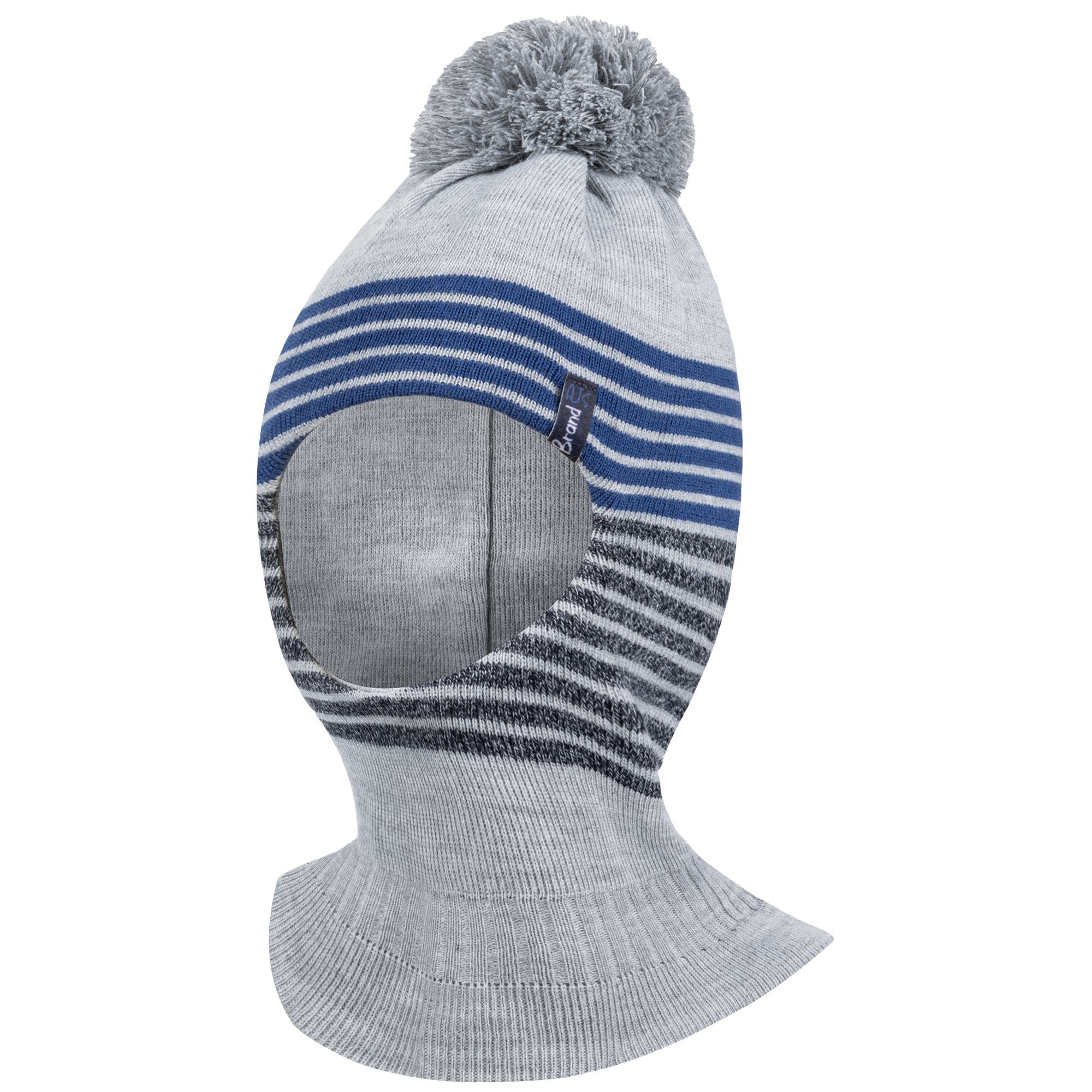 AJS Schlupfmütze Schalmütze Wintermütze Strickmütze Jungenmütze