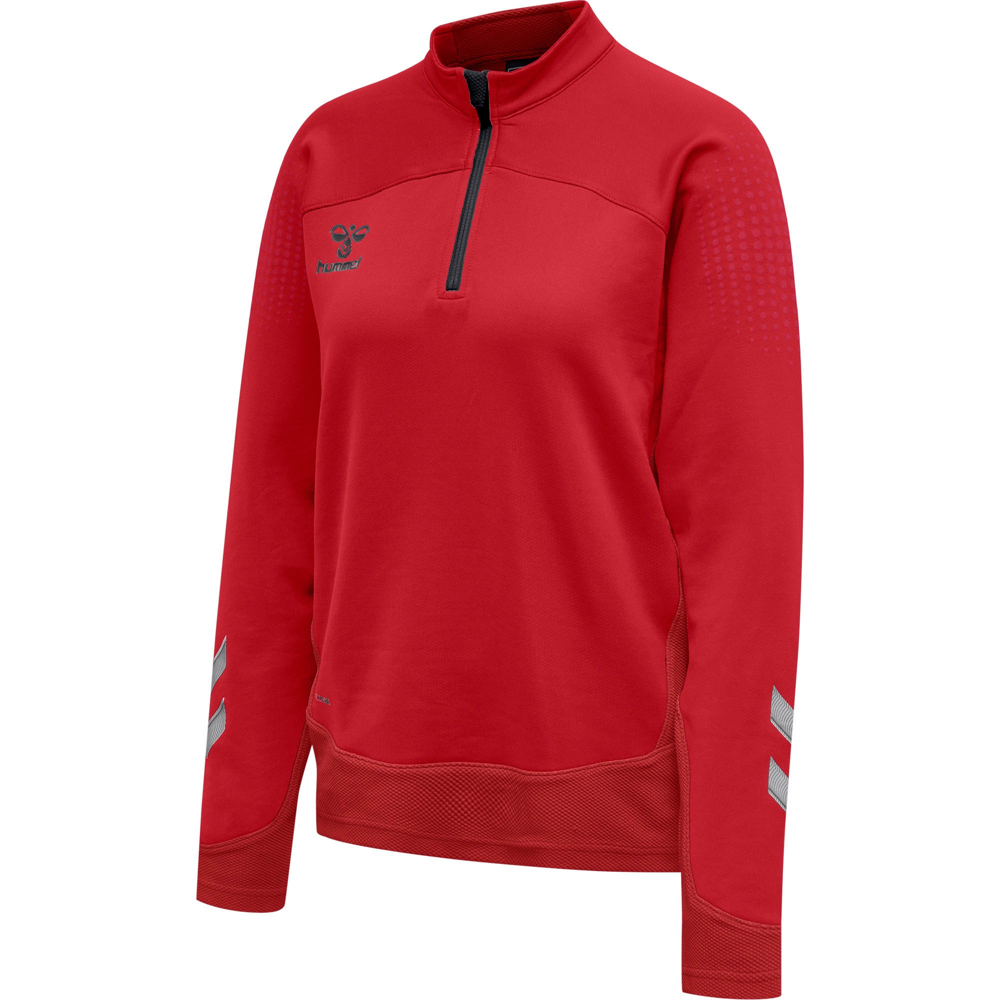 hummel Fleecepullover Hummel Damen Sweatshirt Lead Half Zip 207424