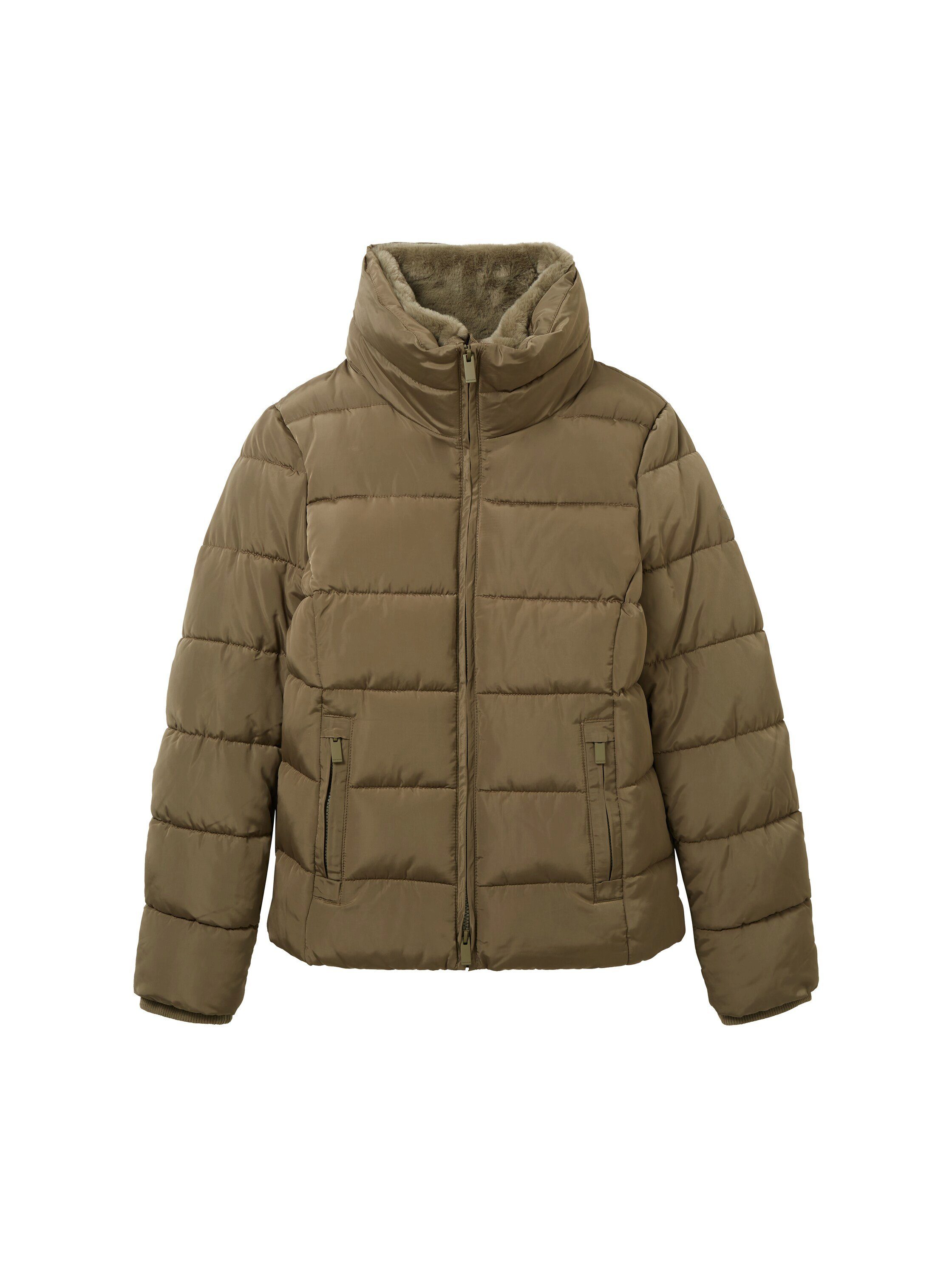 green TOM Allwetterjacke Puffer-Jacke TAILOR jungle soil