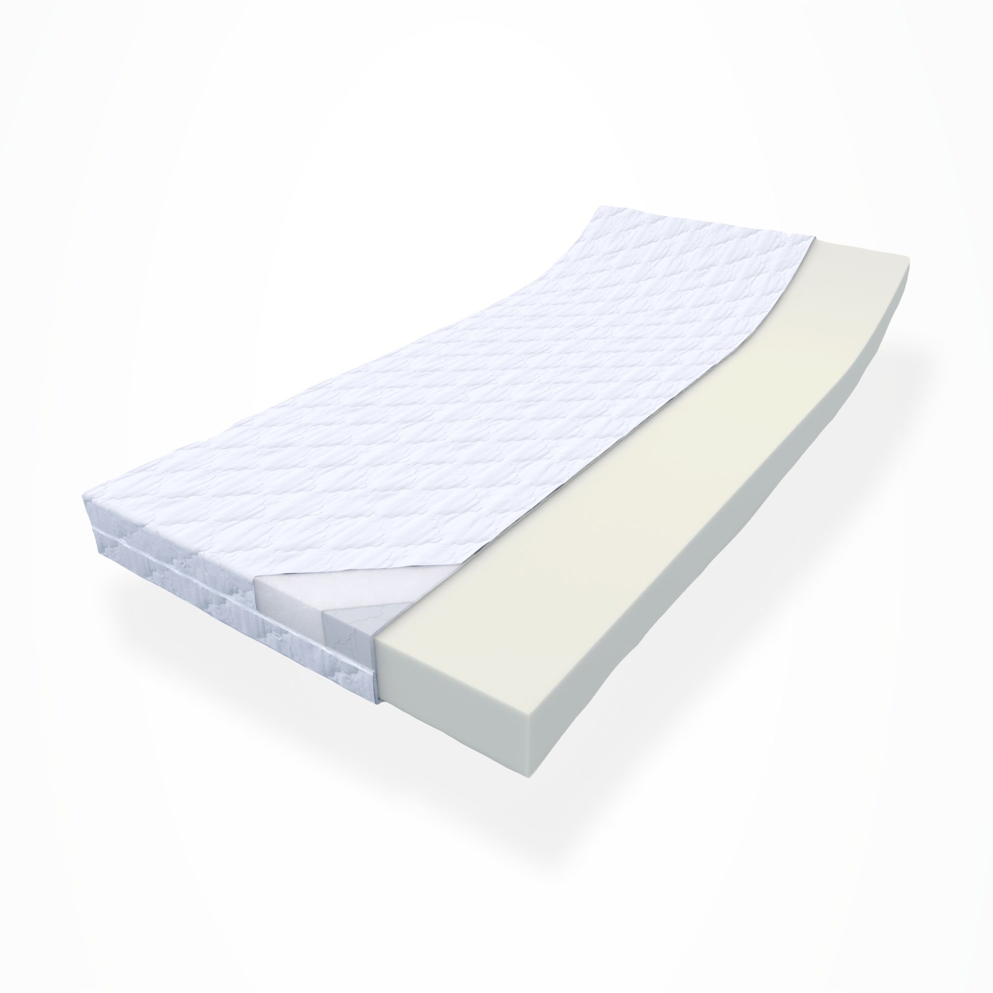 MSS e.K., Topper Kaltschaum-Topper mit umliegenden Reißverschluss, 10 cm ho günstig online kaufen