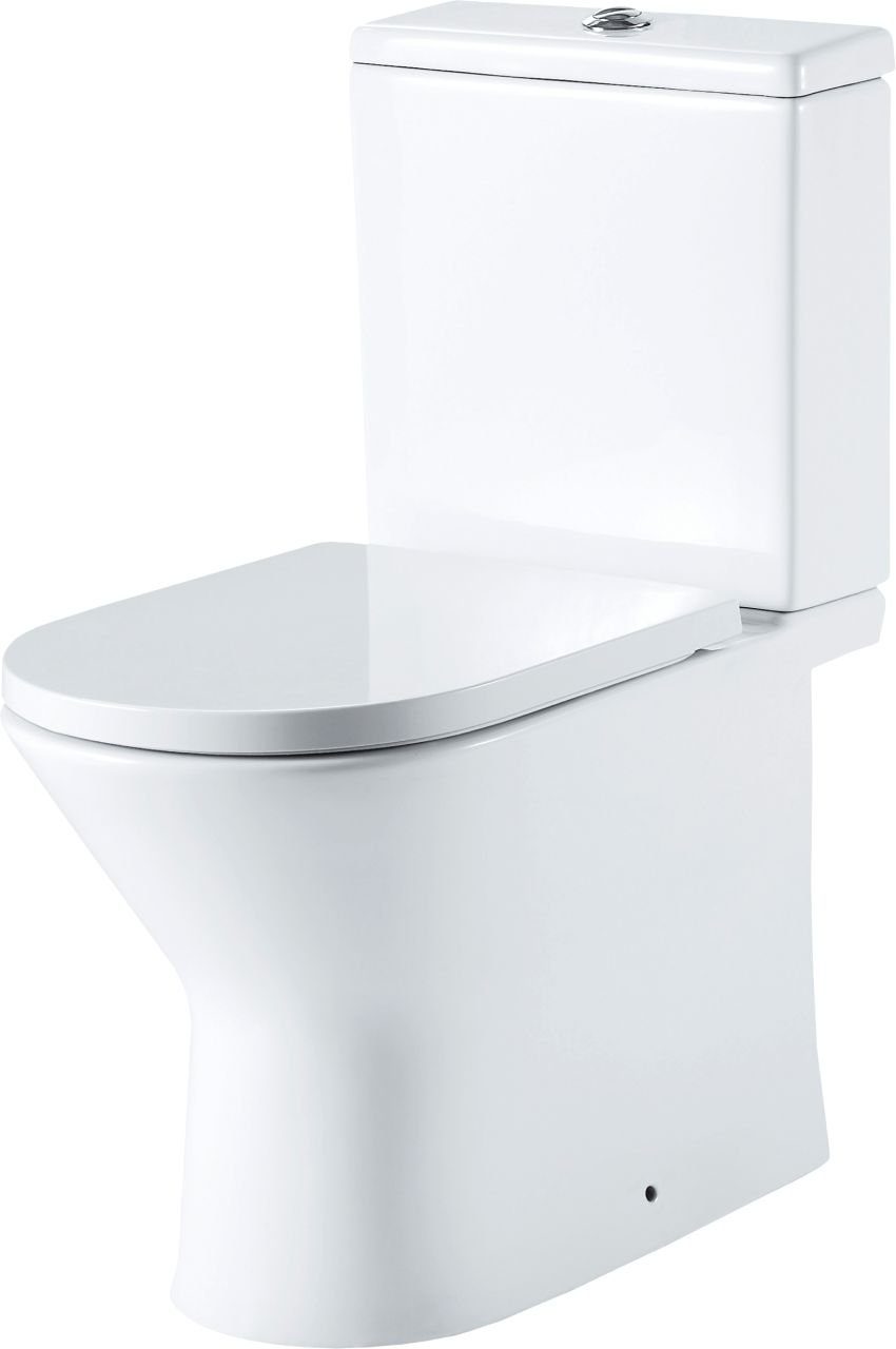 Primaster WC-Komplettset Primaster Stand WC spülrandlos Mara Tiefspüler – Bild 3 von 3