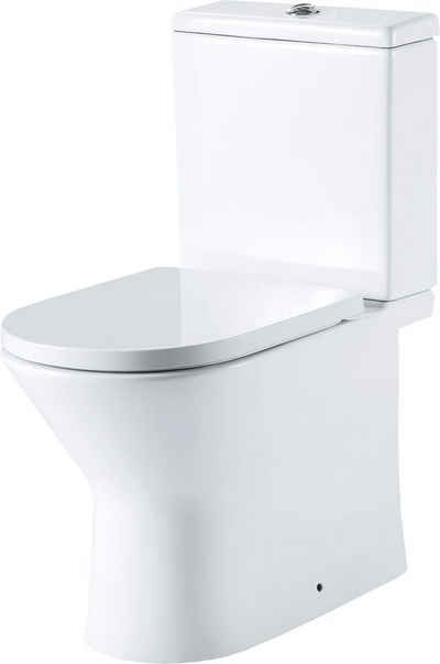 Primaster Tiefspül-WC Primaster Stand WC spülrandlos Mara Tiefspüler