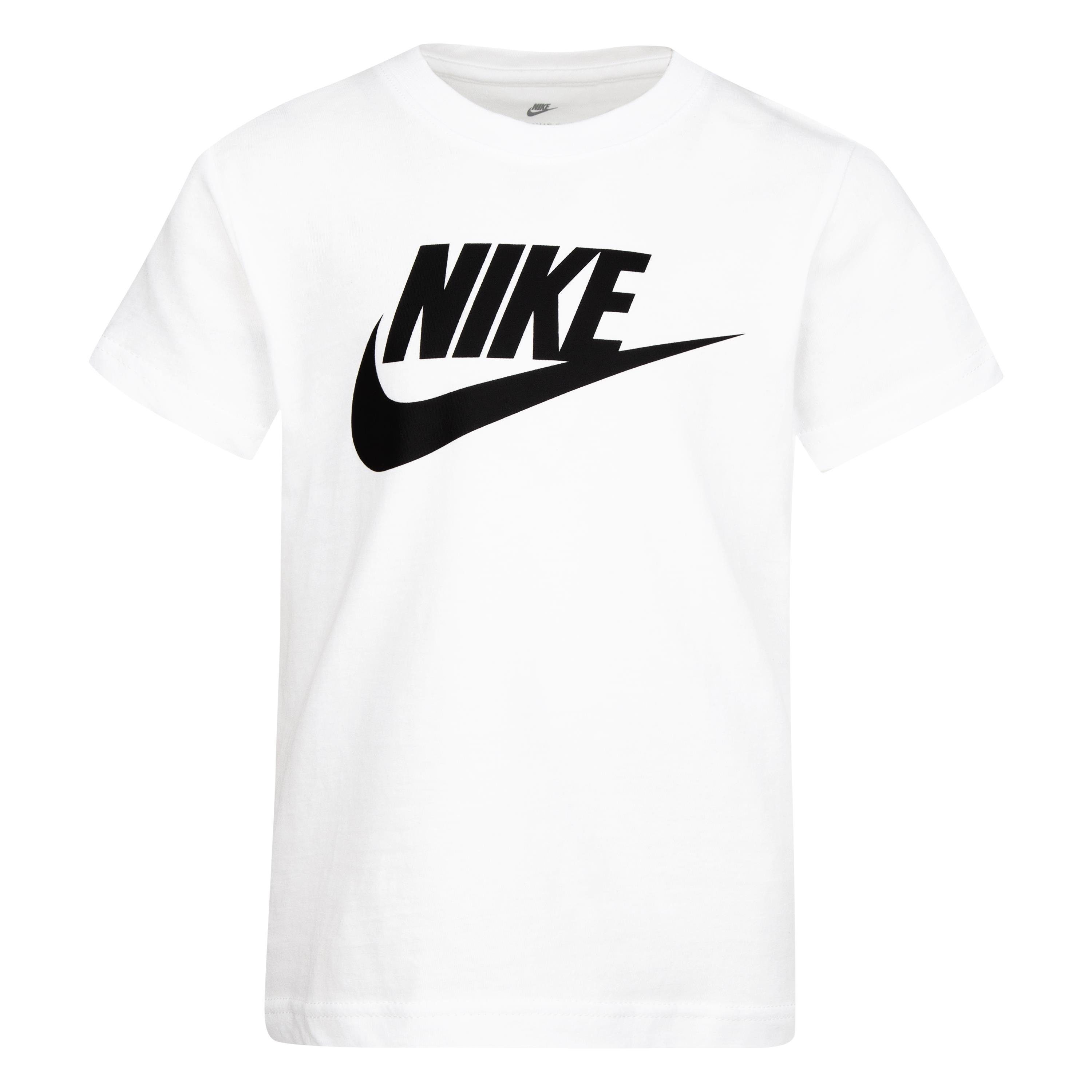 Nike Sportswear T-Shirt NKB FUTURA Kinder Sleeve Short white - NIKE TEE für