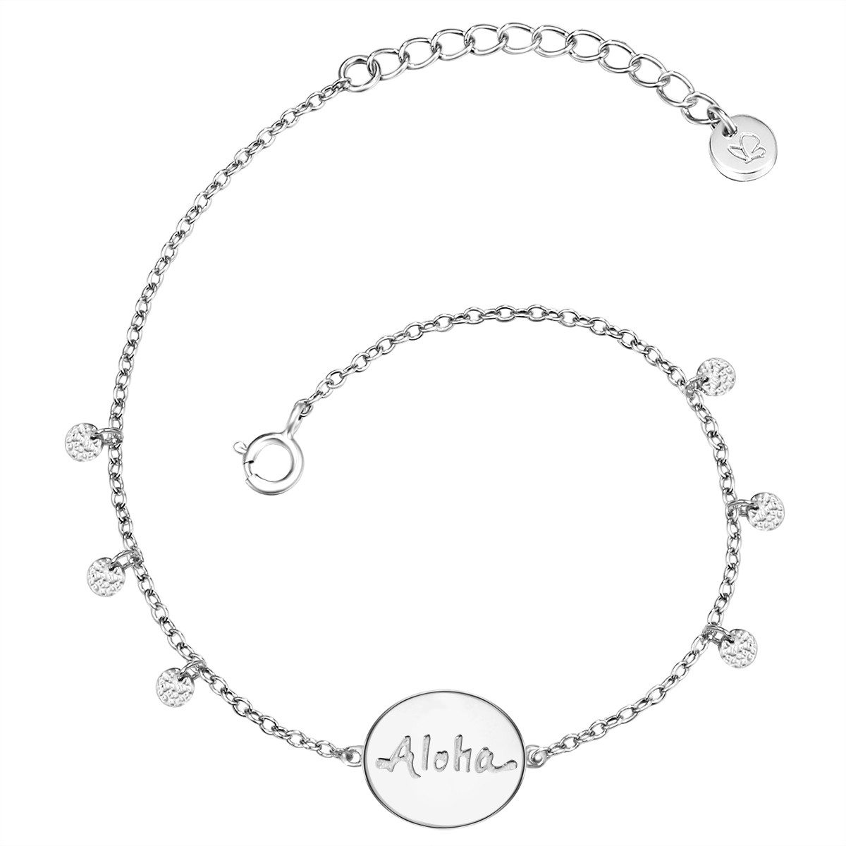 Glanzstücke München Gliederarmband G291 (1-tlg), aus Sterling Silber