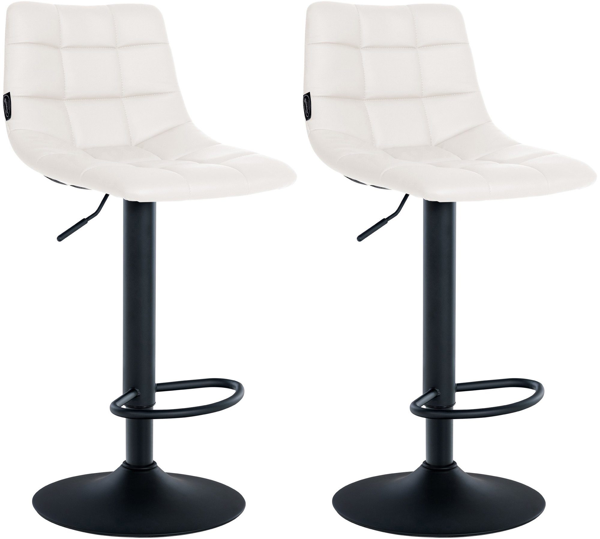 CLP Barhocker Jerry Kunstleder (2er Set, 2 St., 2er), höhenverstellbarer un günstig online kaufen