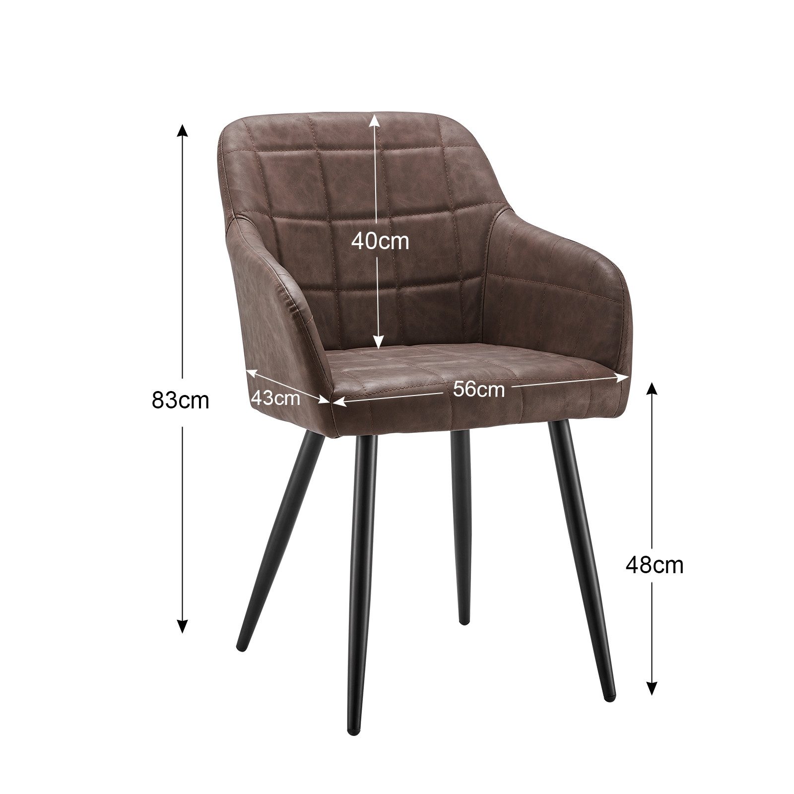 Ofcasa Esszimmerstuhl Polsterstühle (4er Set), Weich günstig online kaufen