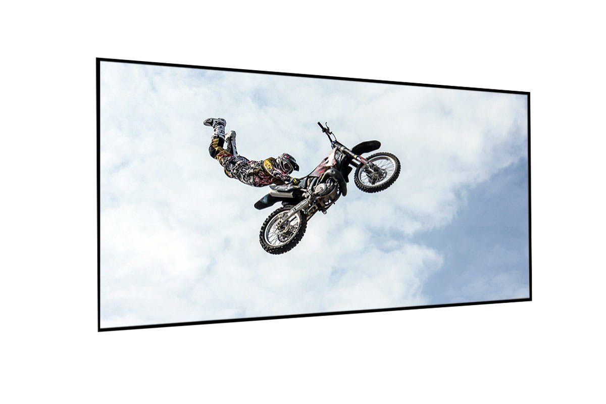 Deluxx Cinema SlimFrame - Brightvision Motorleinwand