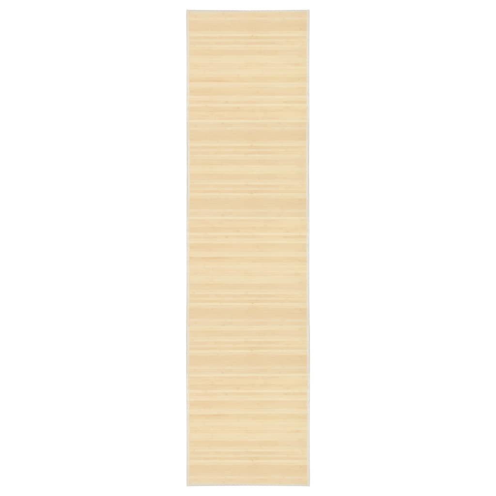 furnicato Teppich Bambus 80x300 cm Natur günstig online kaufen