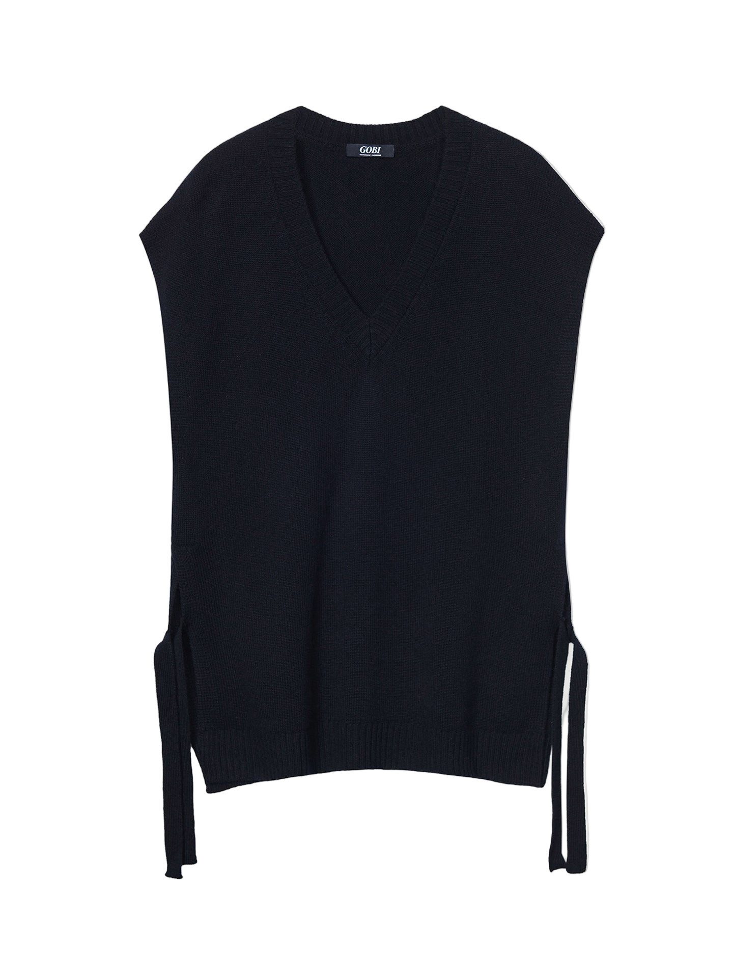 GOBI Cashmere Umstandstop Kaschmir-Umstandstop mit V-Ausschnitt