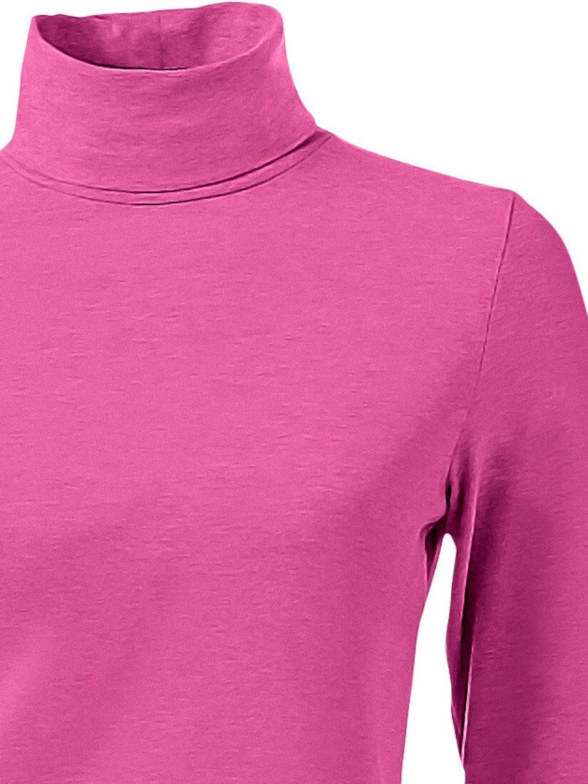 heine T-Shirt Rollkragen-Shirt Langarm