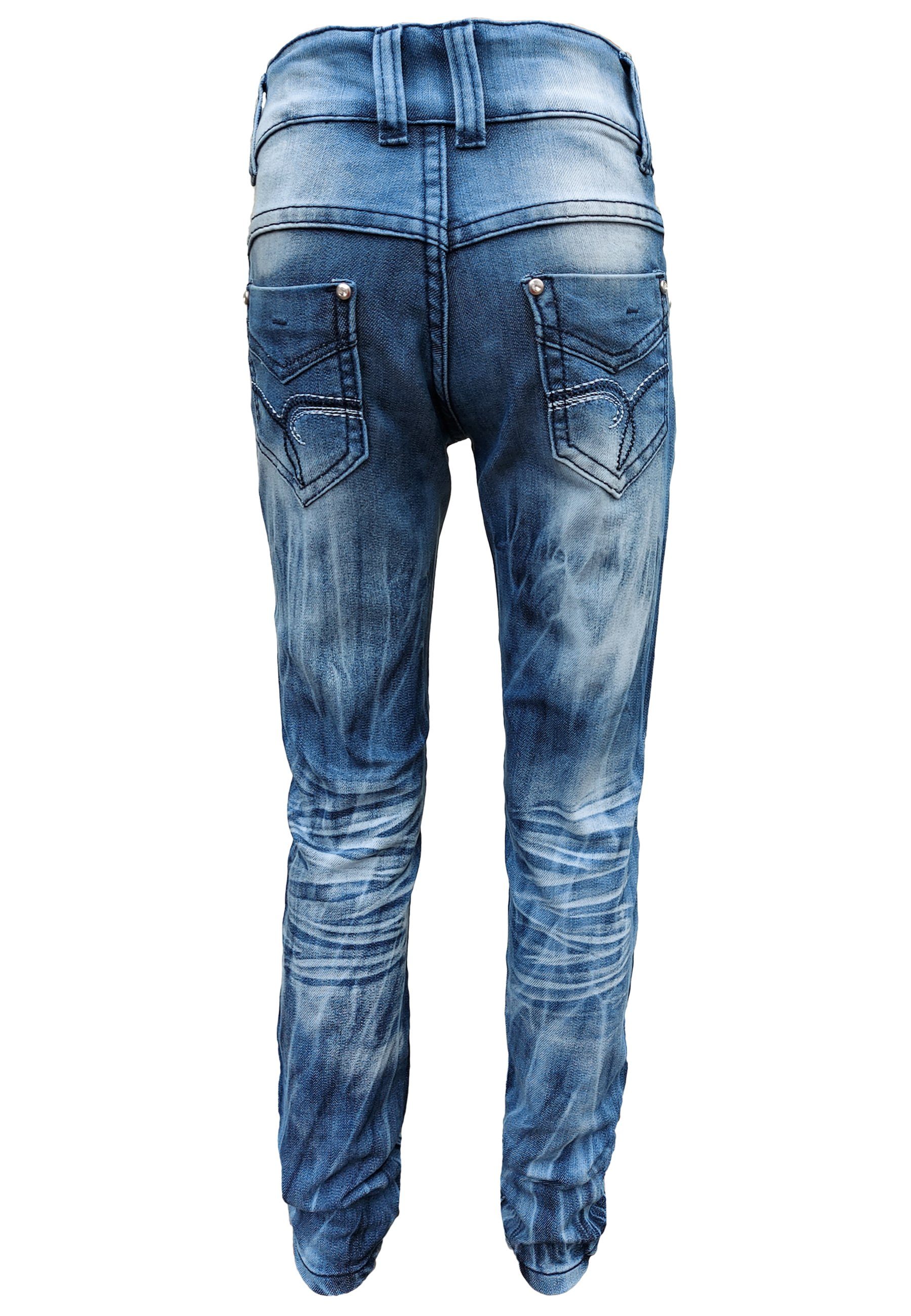 Family Trends Bequeme mit modischer Jeans Waschung Jeans